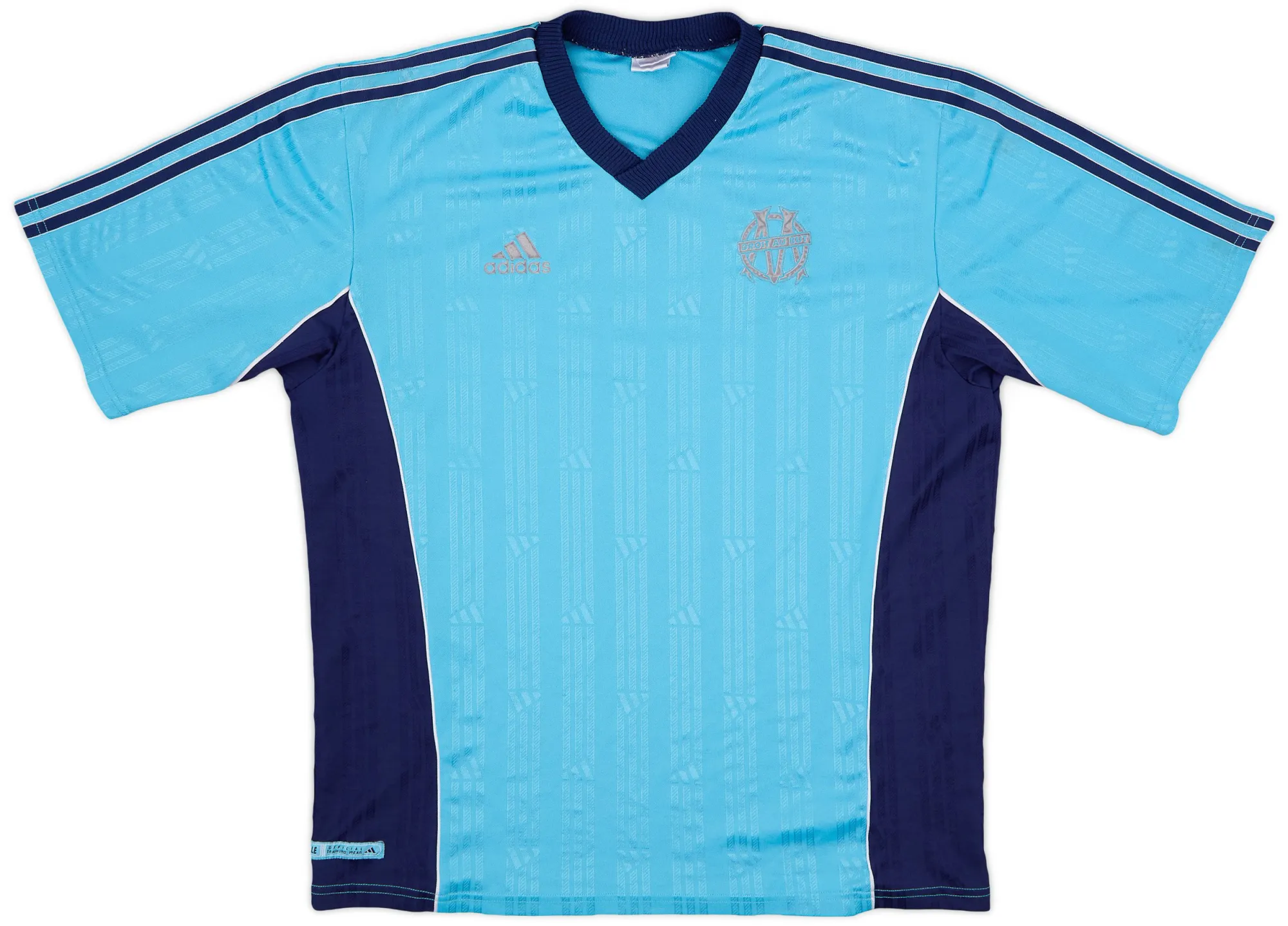 00s Adidas Marseille Home Shirt Y2K
