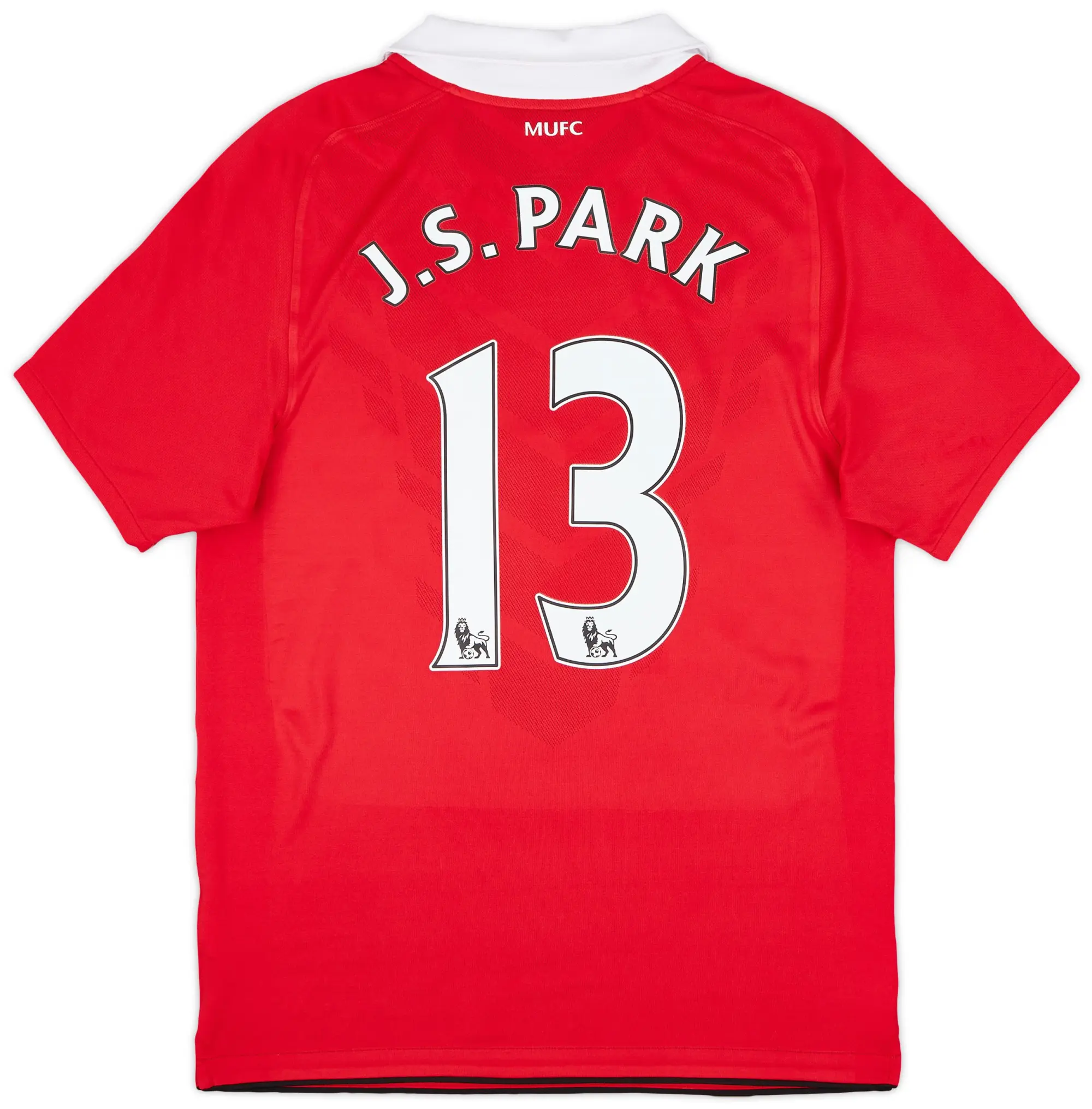 Nike 2010-11 Manchester United Home Shirt J.S. Park #13 - 8/10 - (S)