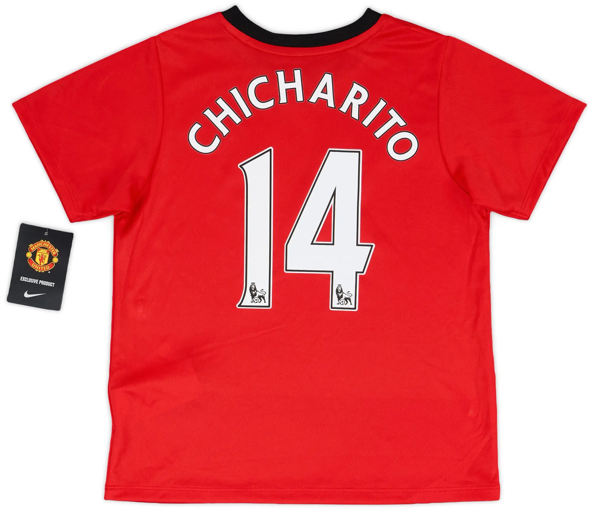Nike 2013-14 Manchester United Home Full Kit Chicharito #14 (XS.Boys)