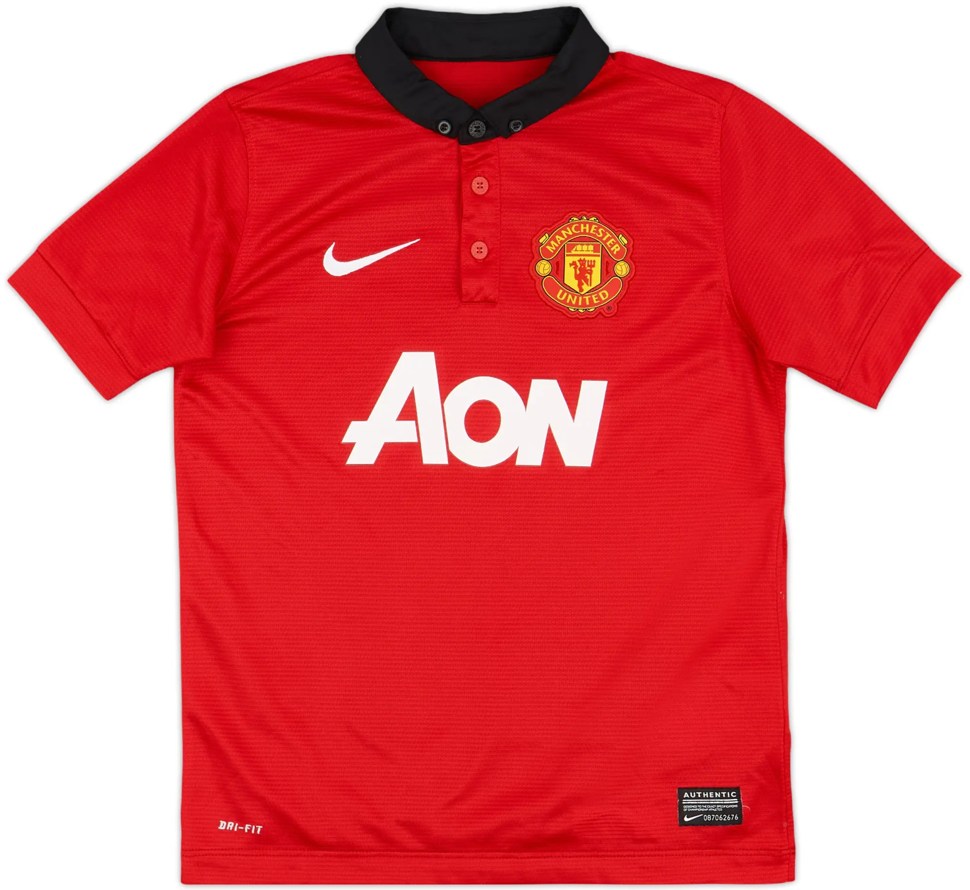 Nike 2013-14 Manchester United Home Full Kit Chicharito #14 (XS.Boys)