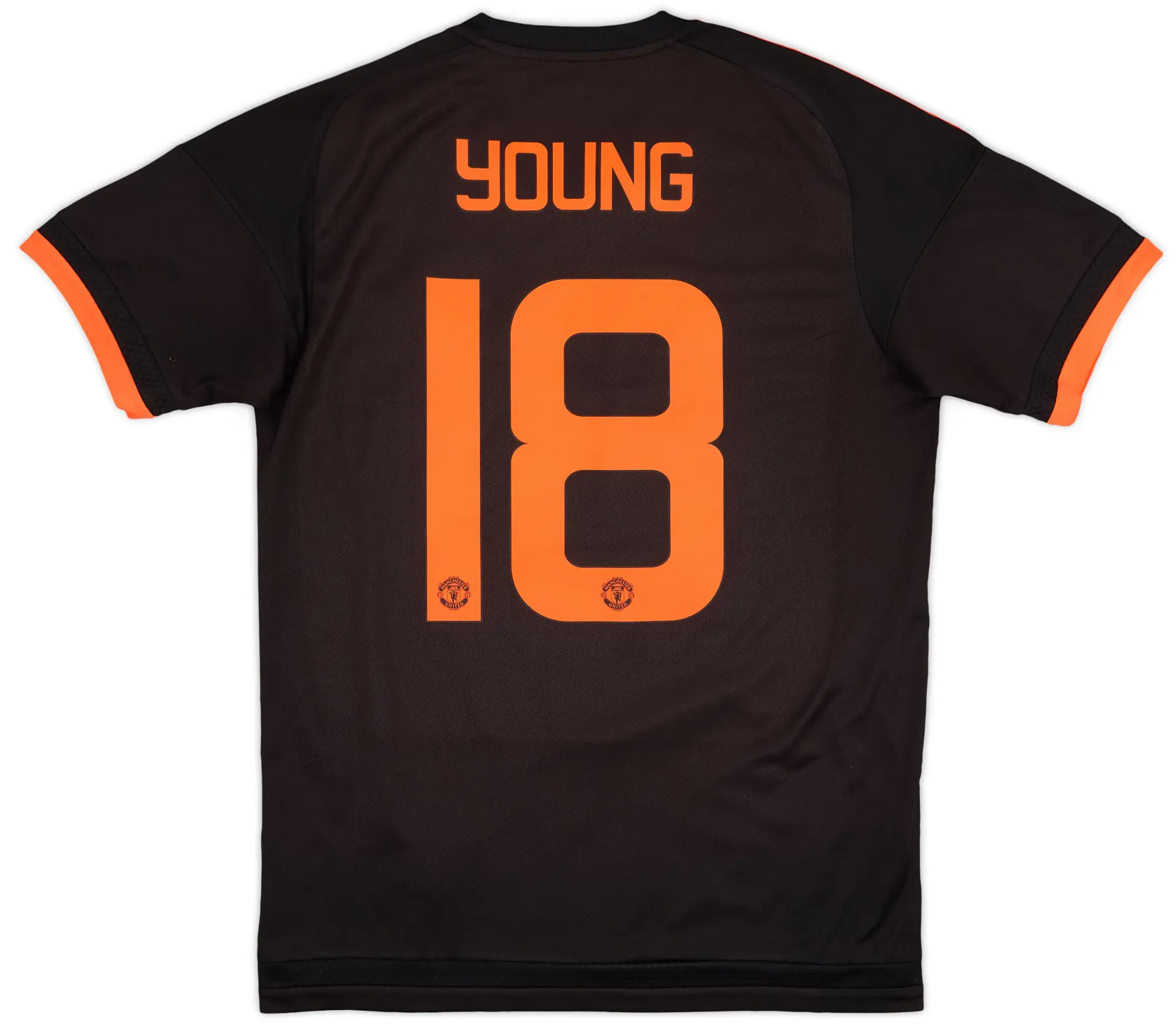 adidas 2015-16 Manchester United Third Shirt Young #18 - 7/10 - (M)