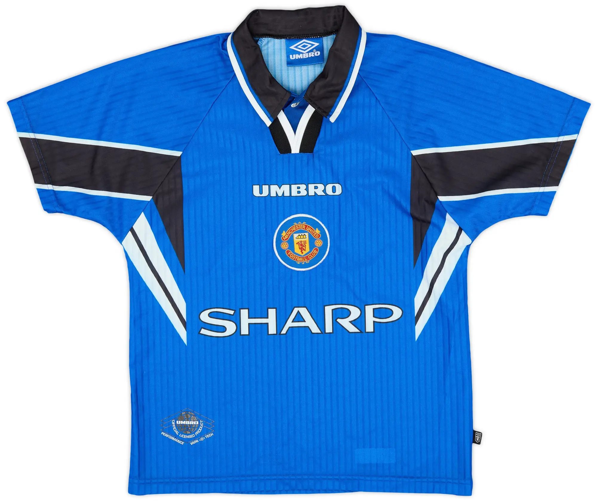 Umbro 1996-98 Manchester United Third Shirt - 8/10 - (L.Boys)
