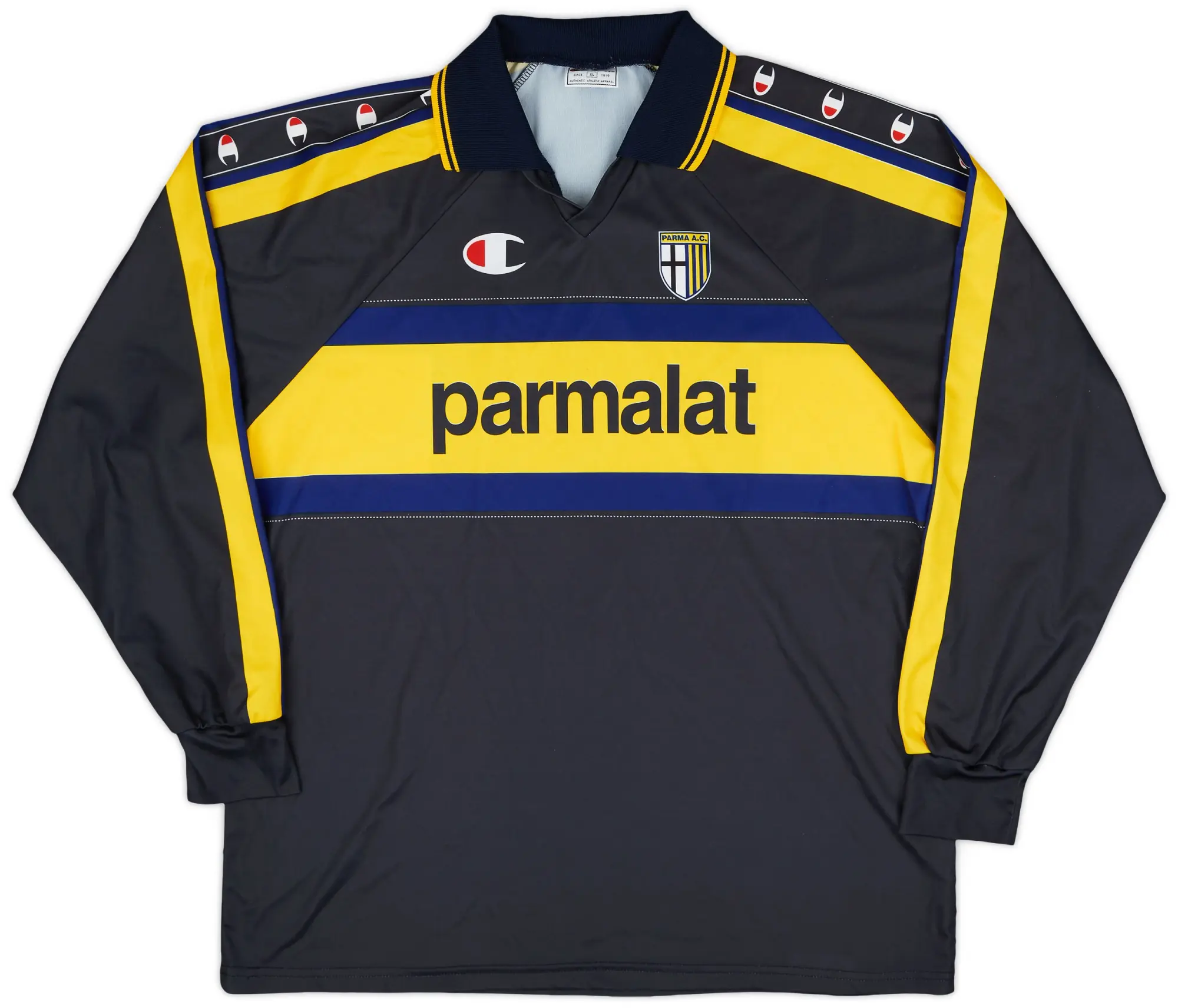 Champion 1999-00 Parma Basic Third L/S Shirt - 9/10 - (XL)