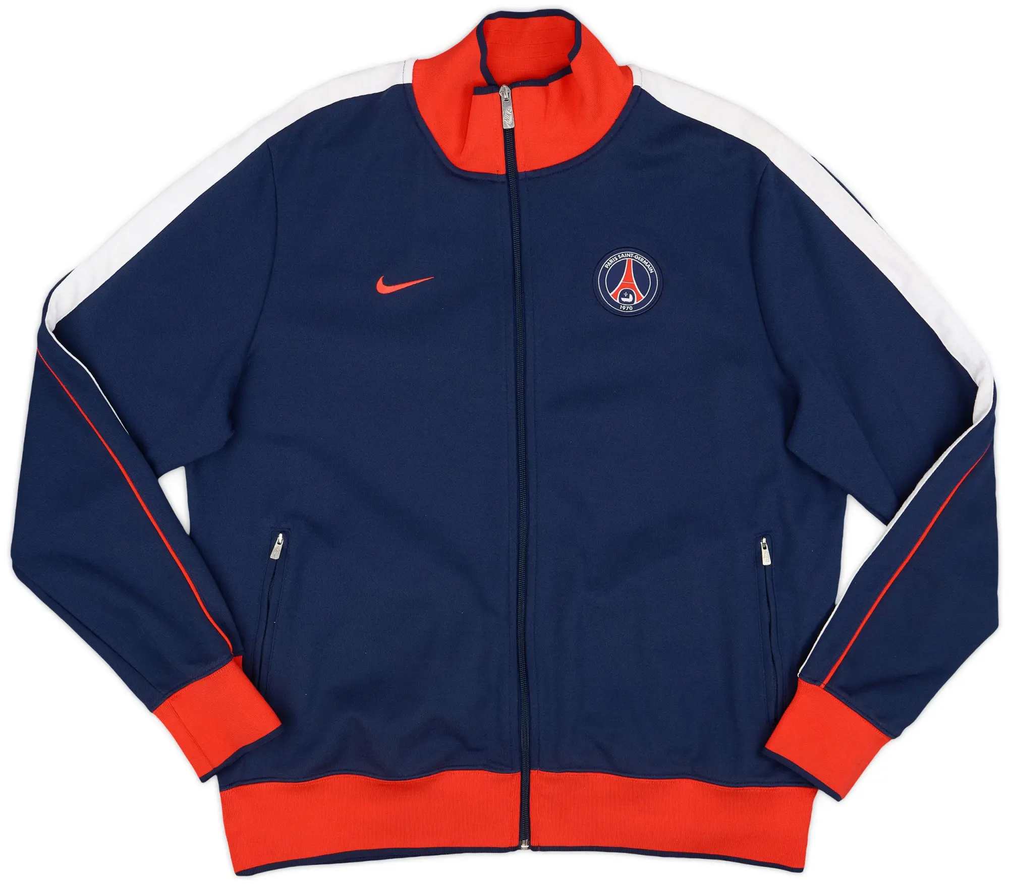 2011-12 Paris Saint-Germain Nike Track Jacket - 9/10 - (XL)