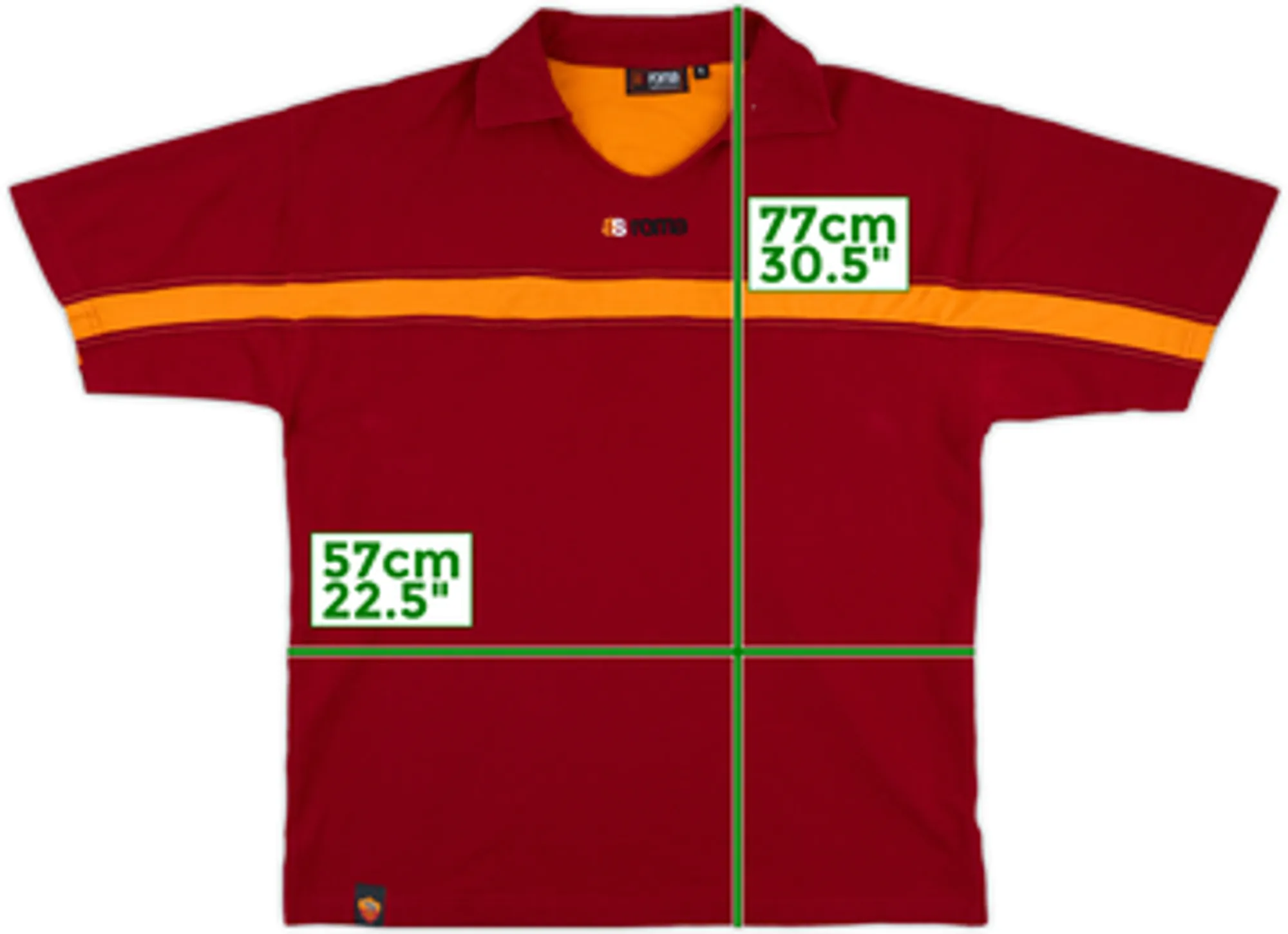 Polo Shirts 2013-14 Roma Polo Shirt - 8/10 - (XL)