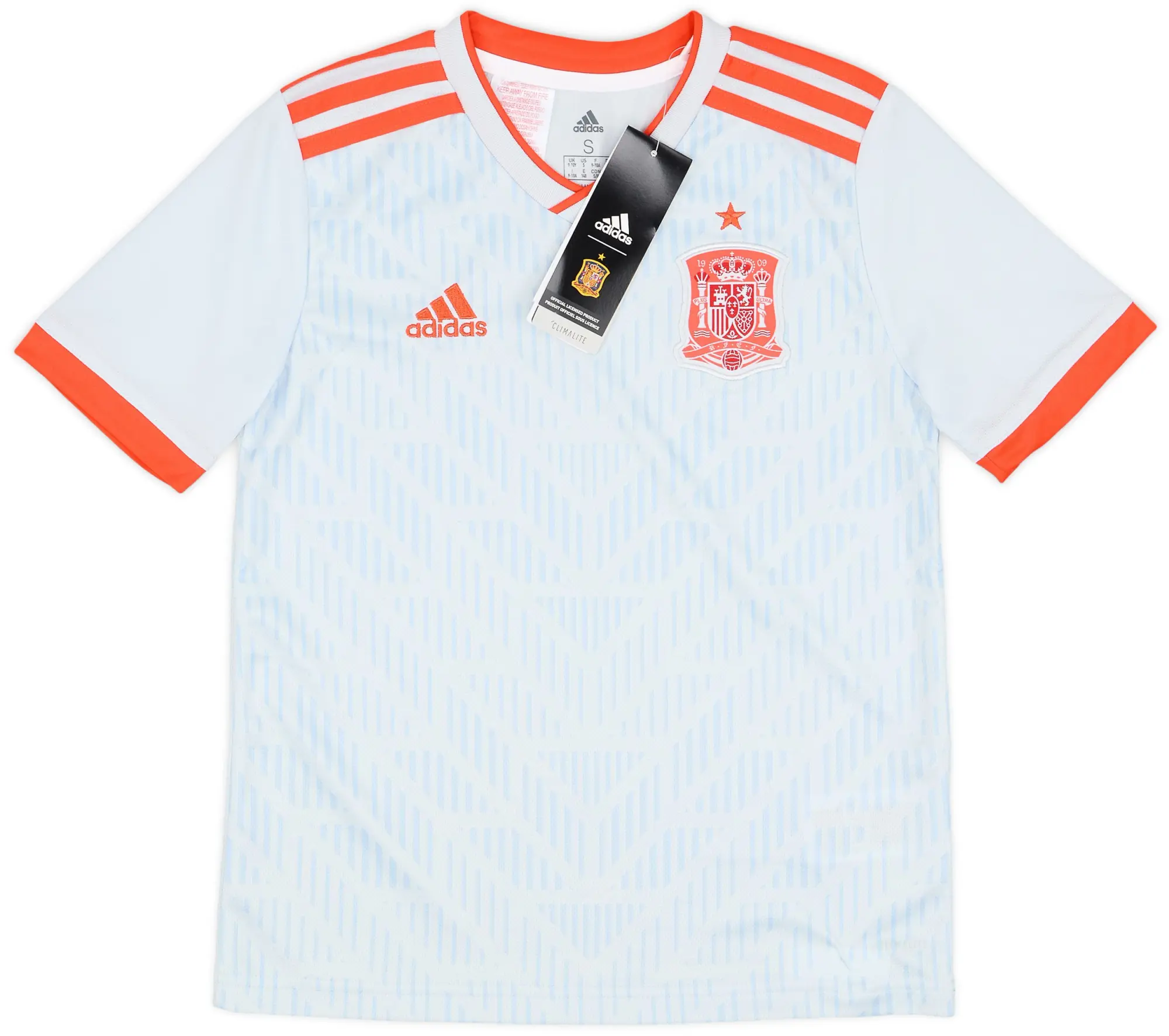 adidas 2018-19 Spain Away Shirt (S.Boys)