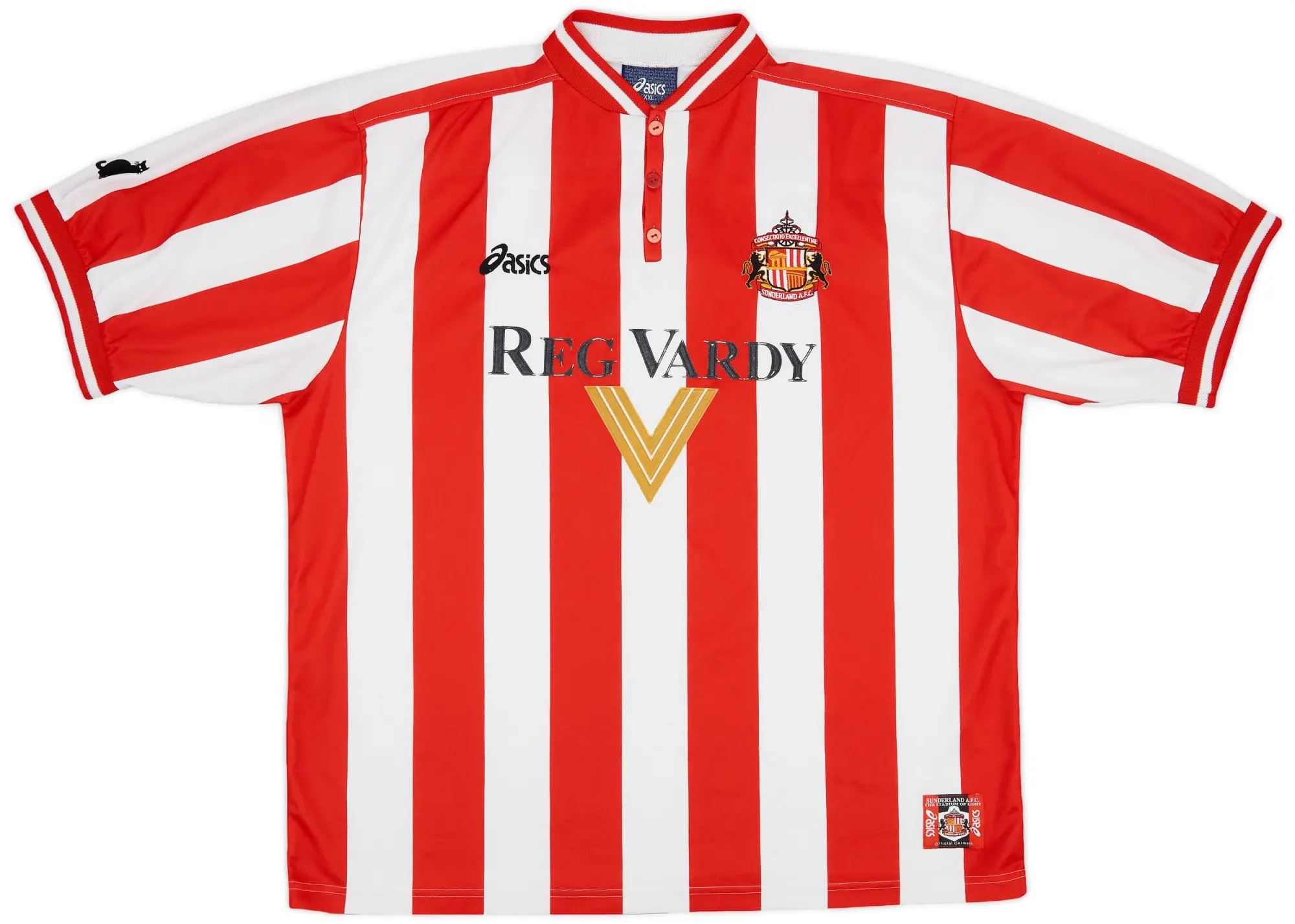 Asics 1999-00 Sunderland Home Shirt - 7/10 - (XXL)