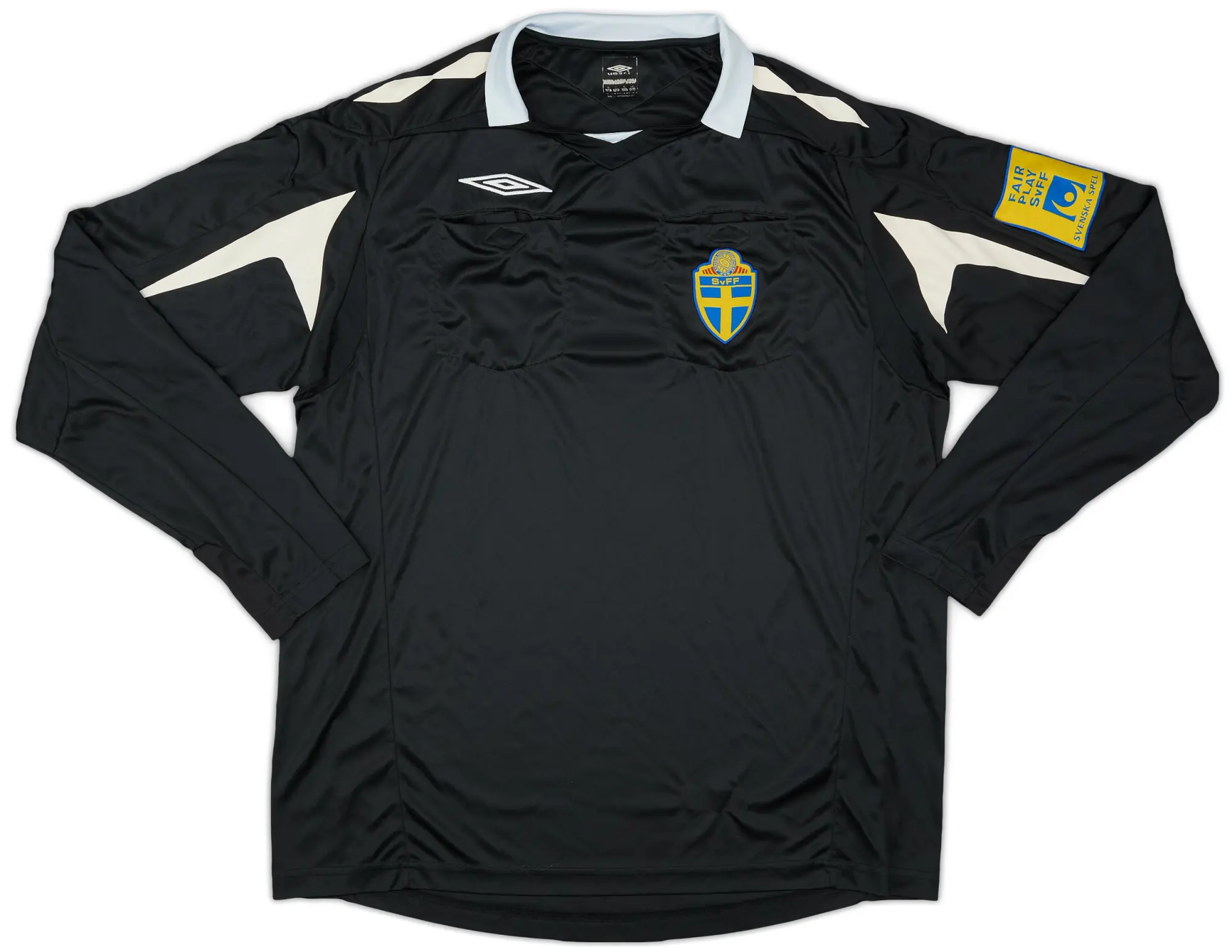 2008-09 Sweden Umbro Referee L/S Shirt - 8/10 - (XL)