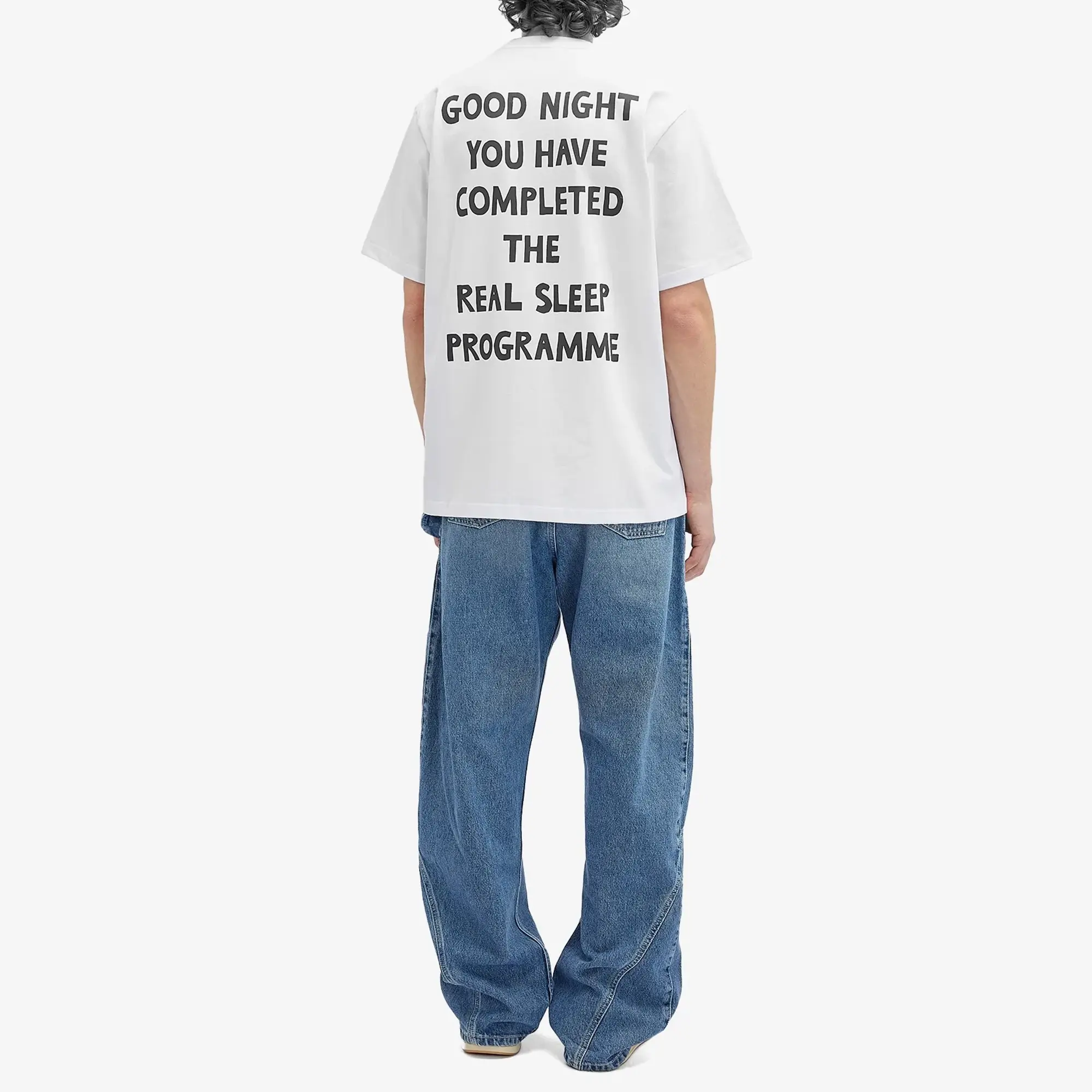 JW Anderson Men's JWA Back Print T-Shirt White