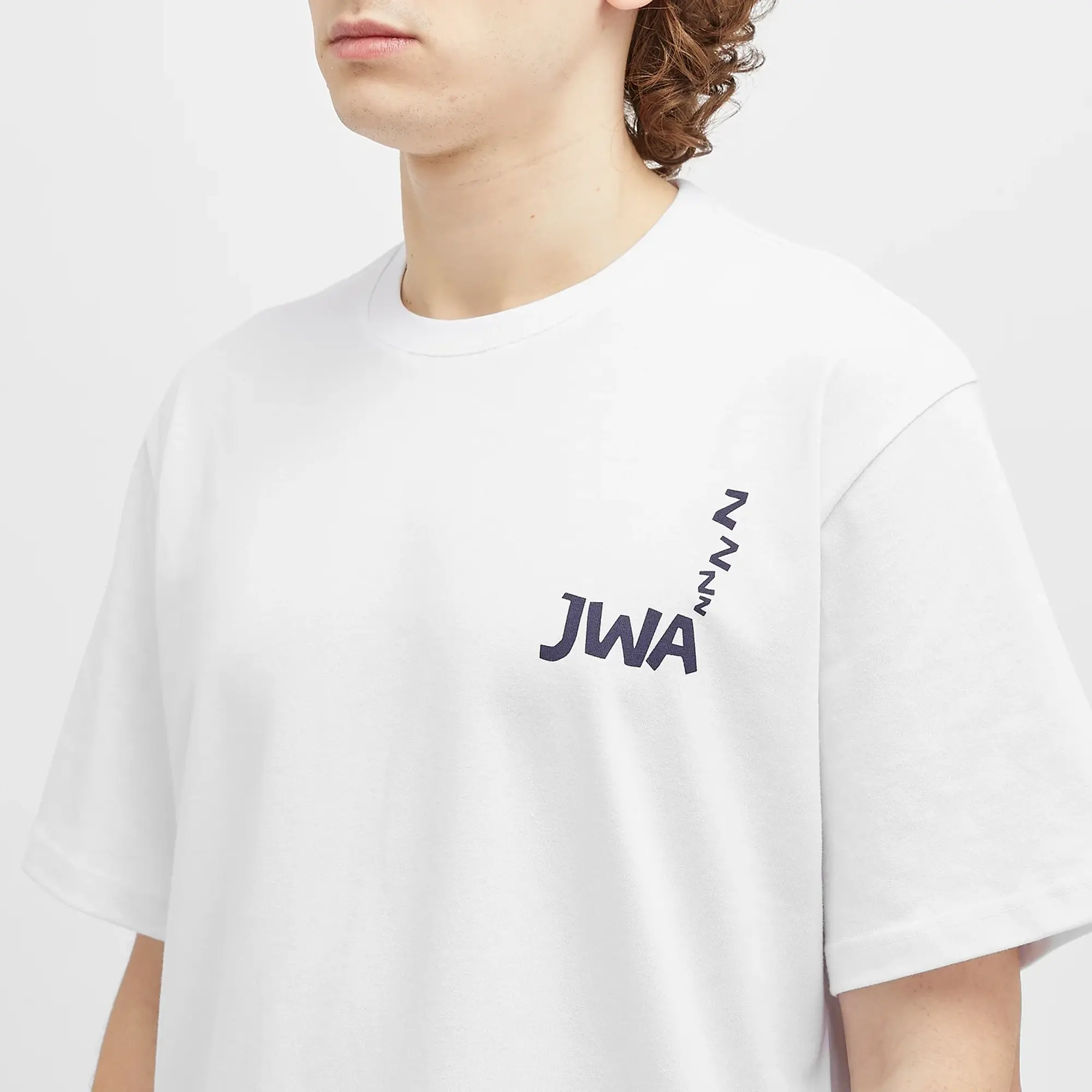 JW Anderson Men's JWA Back Print T-Shirt White