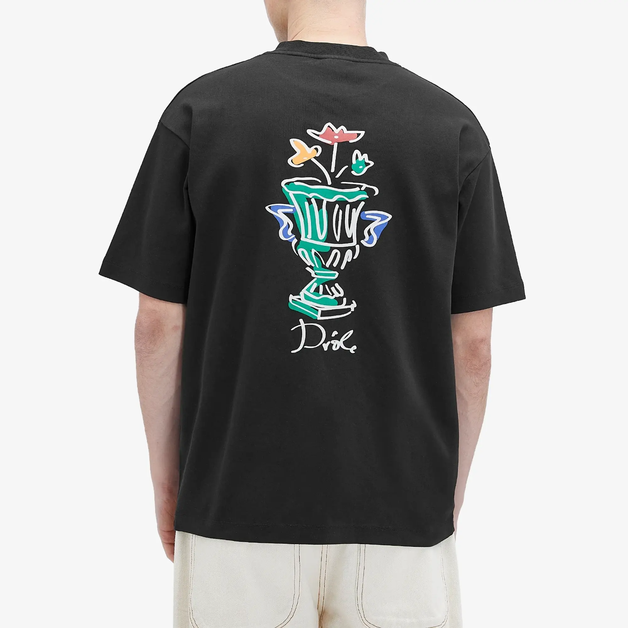 Drôle de Monsieur Le T-Shirt Vase - Grey