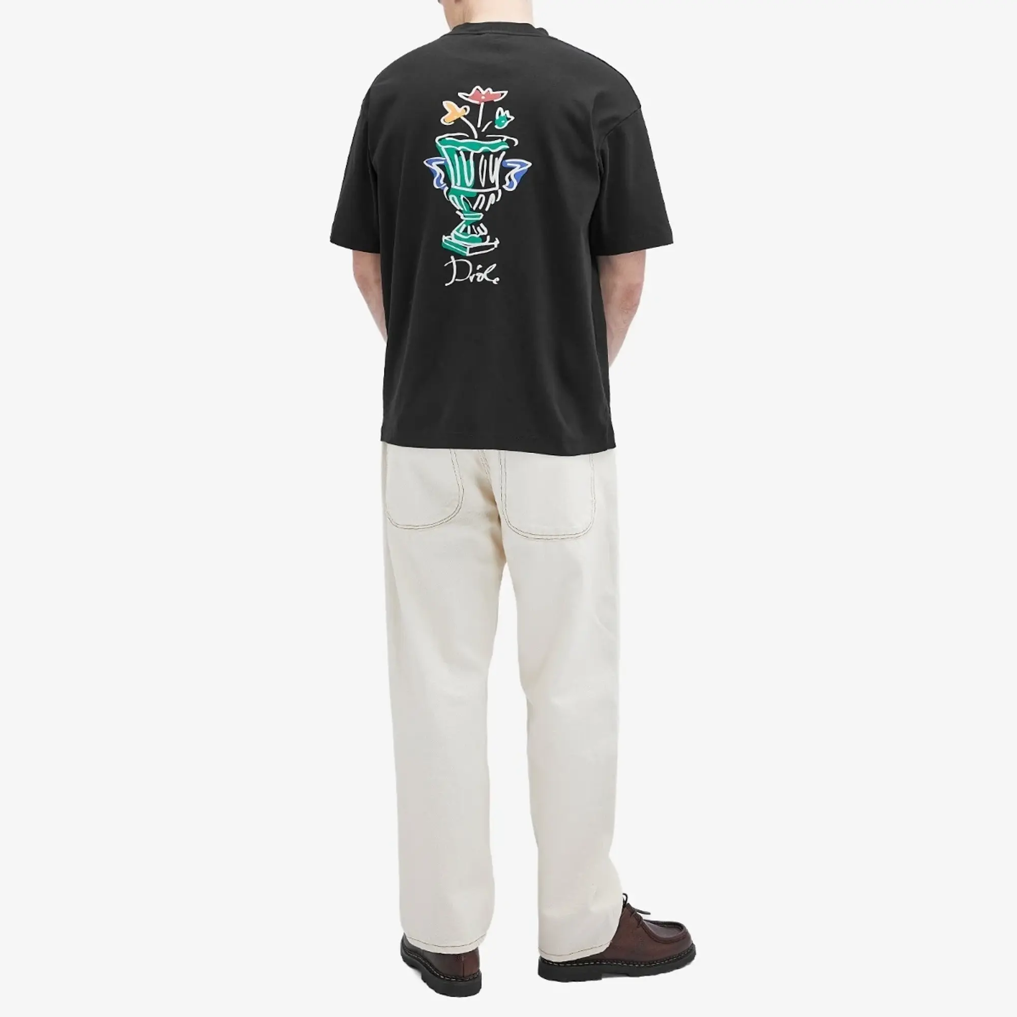 Drôle de Monsieur Le T-Shirt Vase - Grey