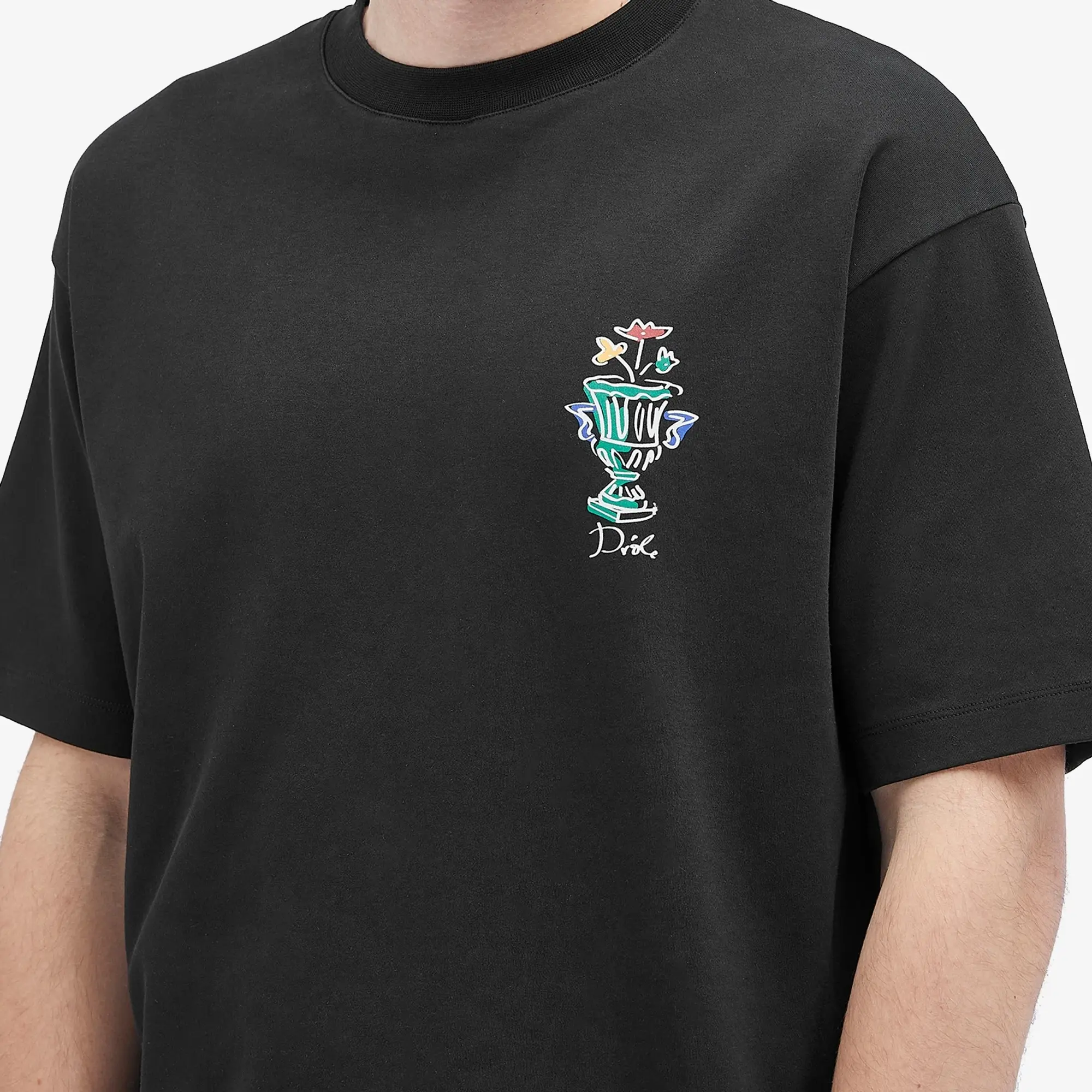 Drôle de Monsieur Le T-Shirt Vase - Grey