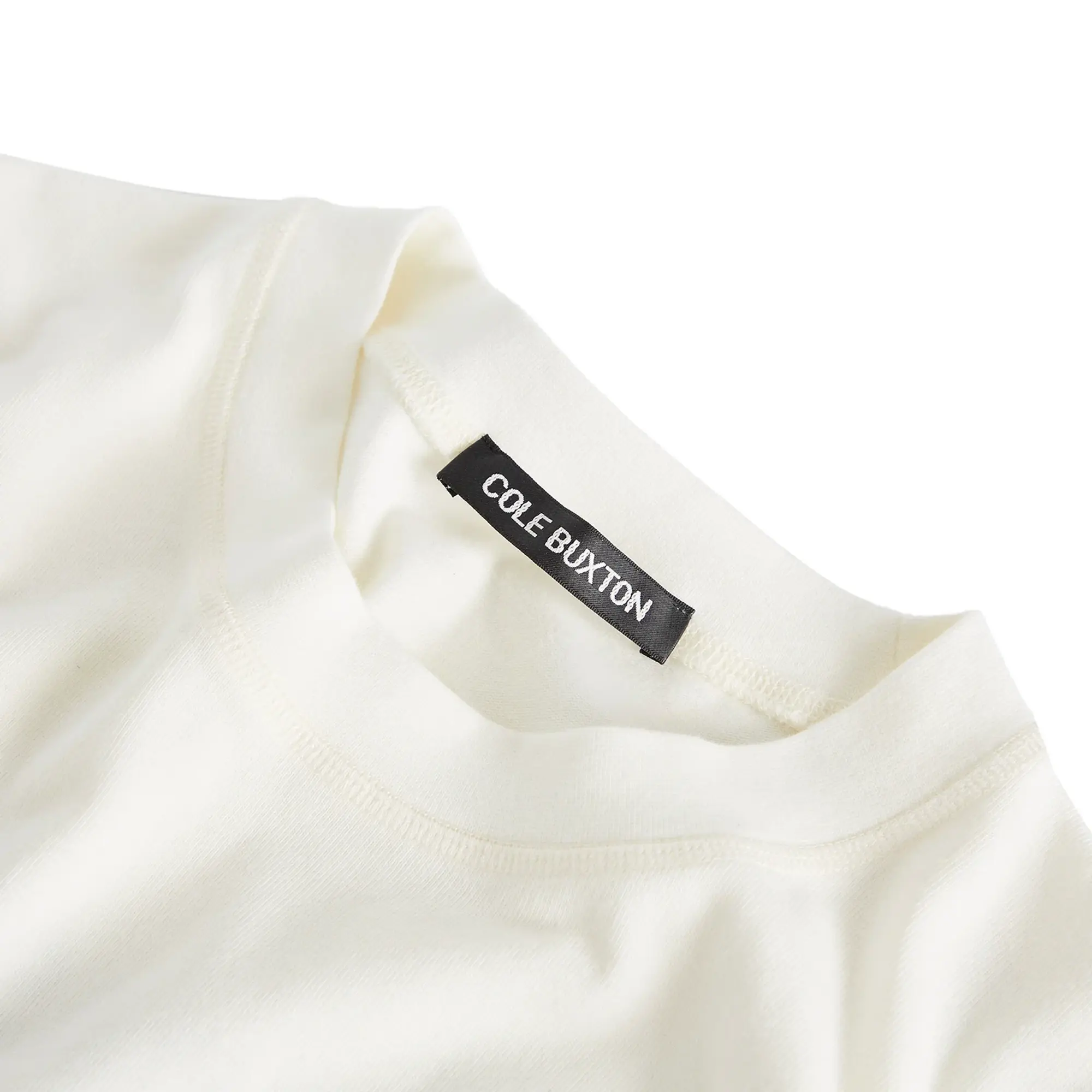 END. x Cole Buxton Signature City T-Shirt Vintage White - Blue Text