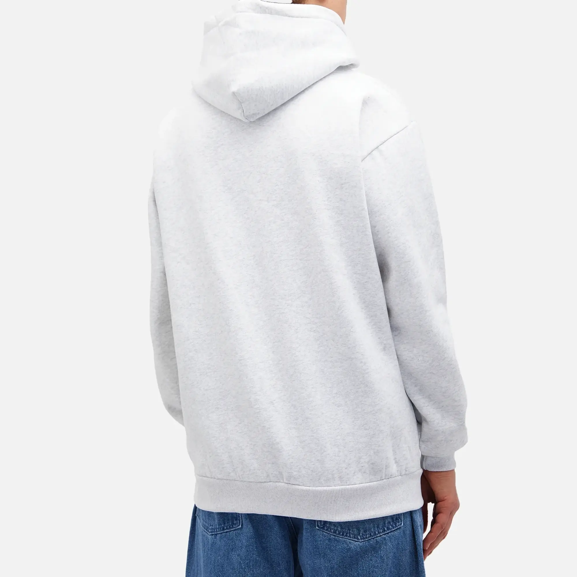 Lo-Fi Men's Broken Logo Hoodie Ash