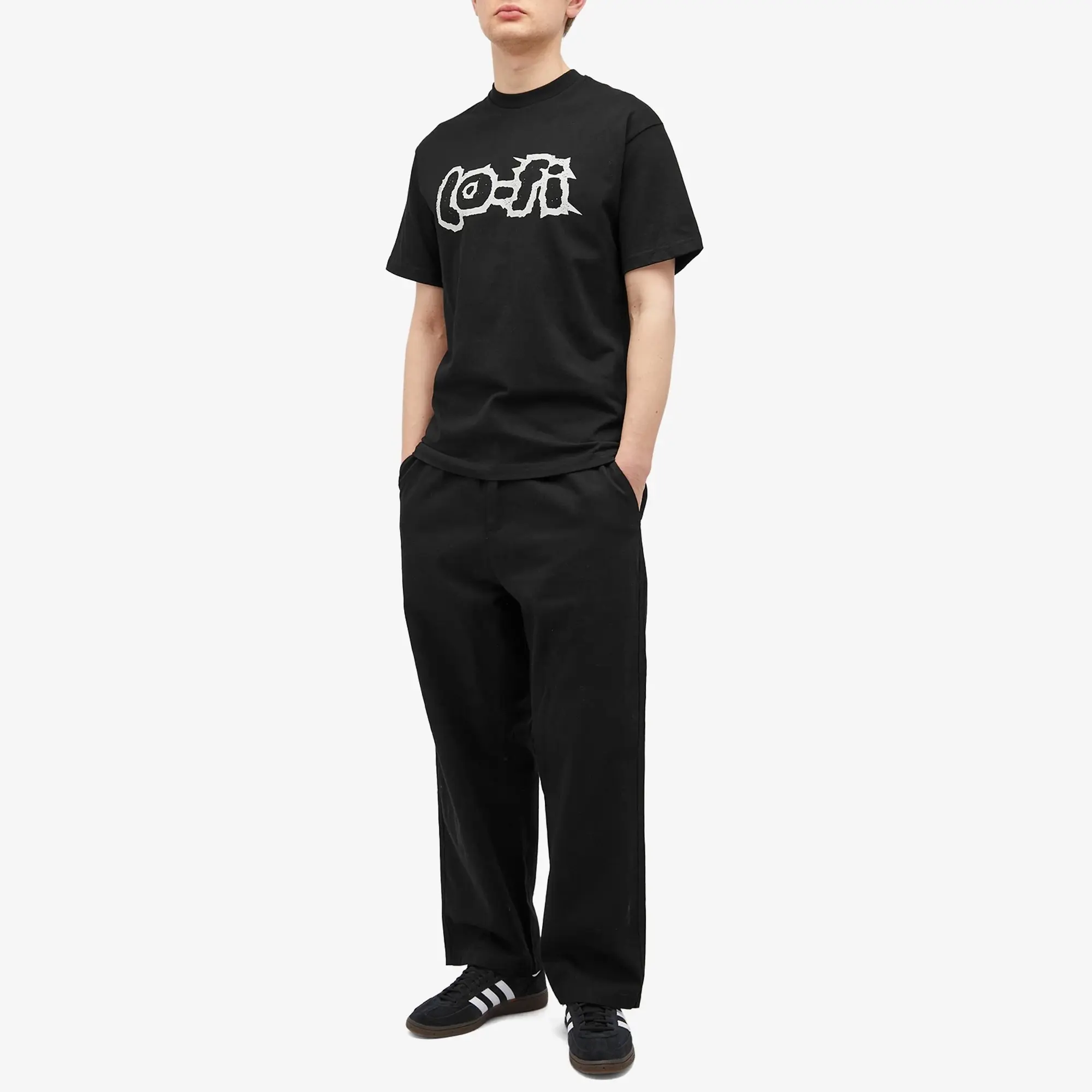 Lo-Fi Men's Crash T-Shirt Black