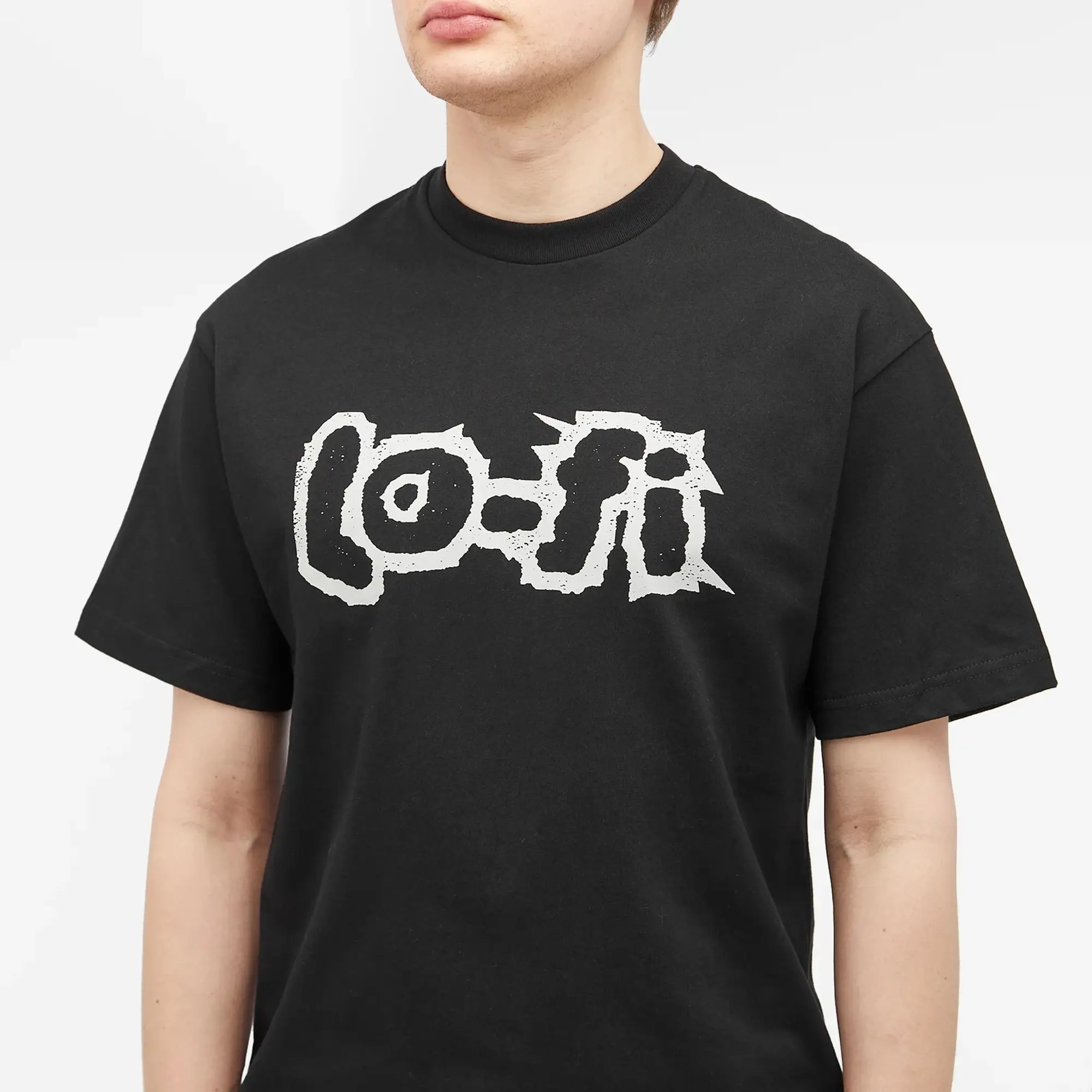 Lo-Fi Men's Crash T-Shirt Black