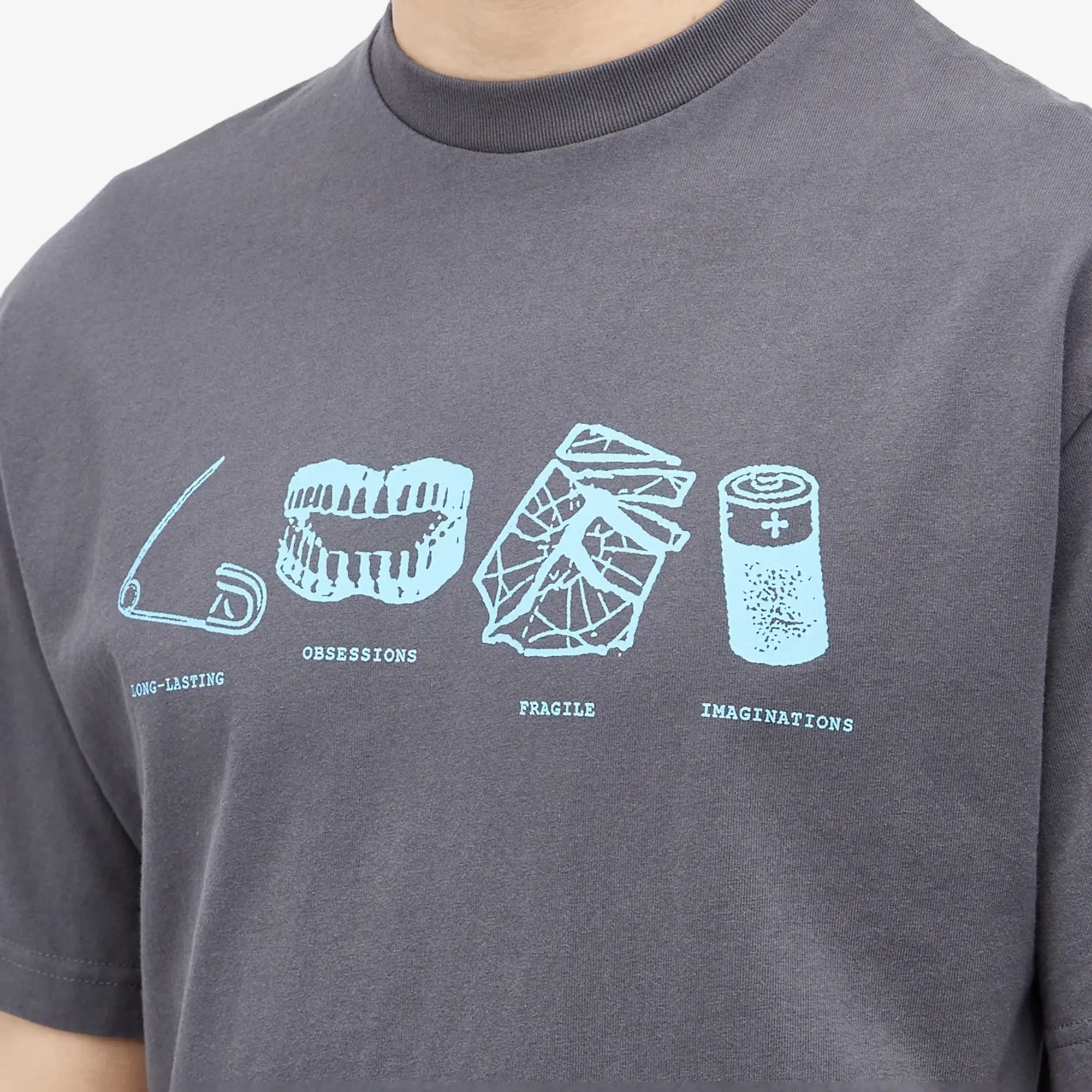 Lo-Fi Men's Inventory T-Shirt Washed Black