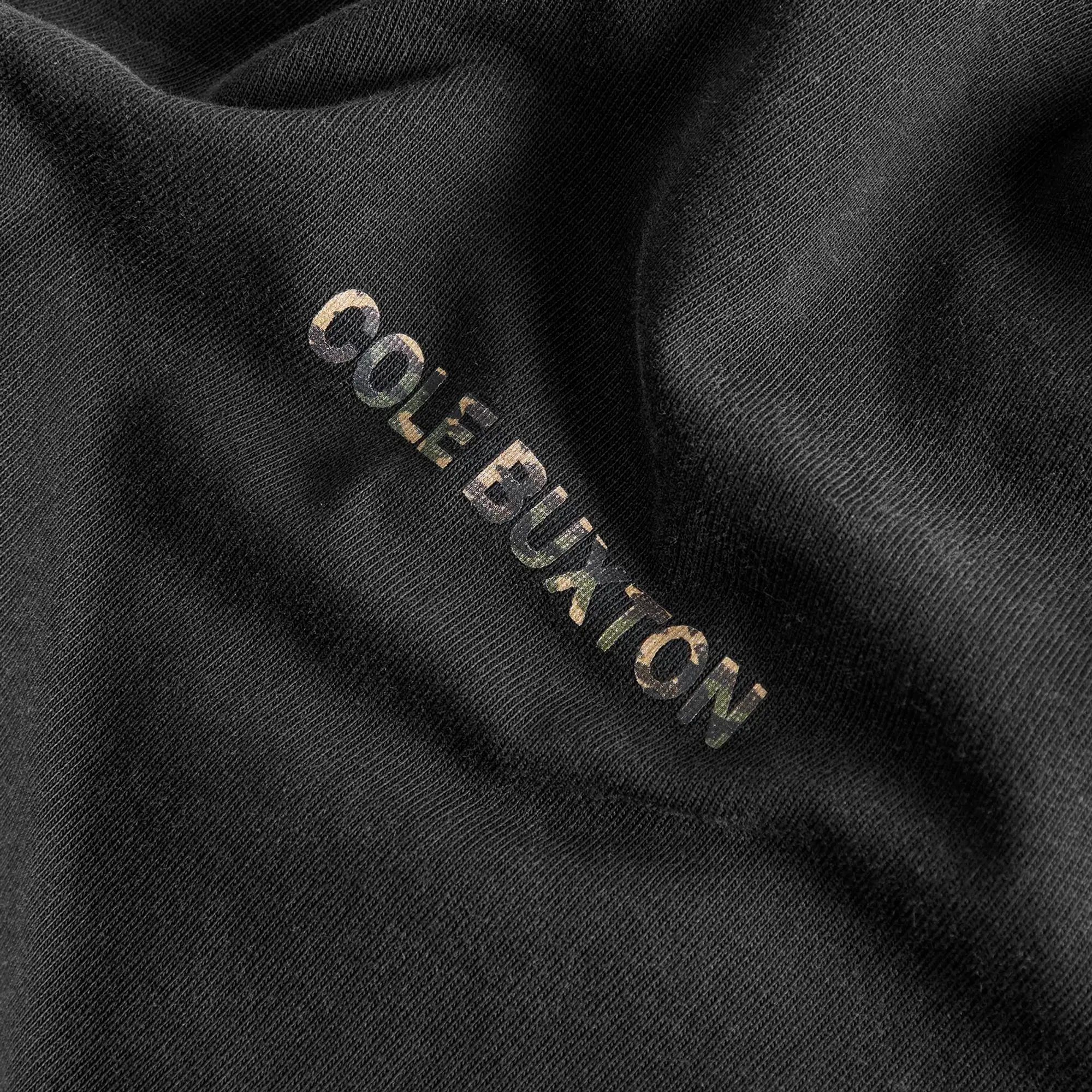 END. x Cole Buxton Camo Sportswear T-Shirt Vintage Black