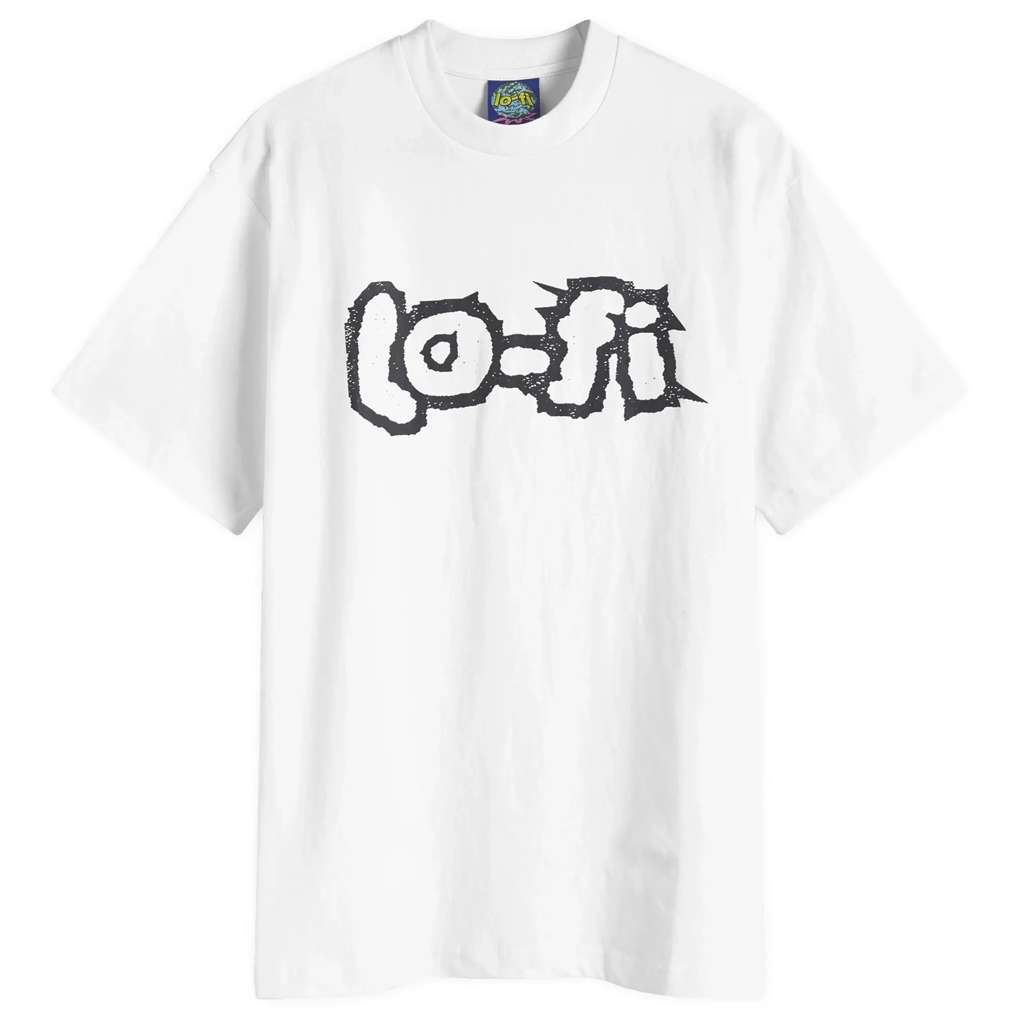 Lo-Fi Men's Crash T-Shirt White