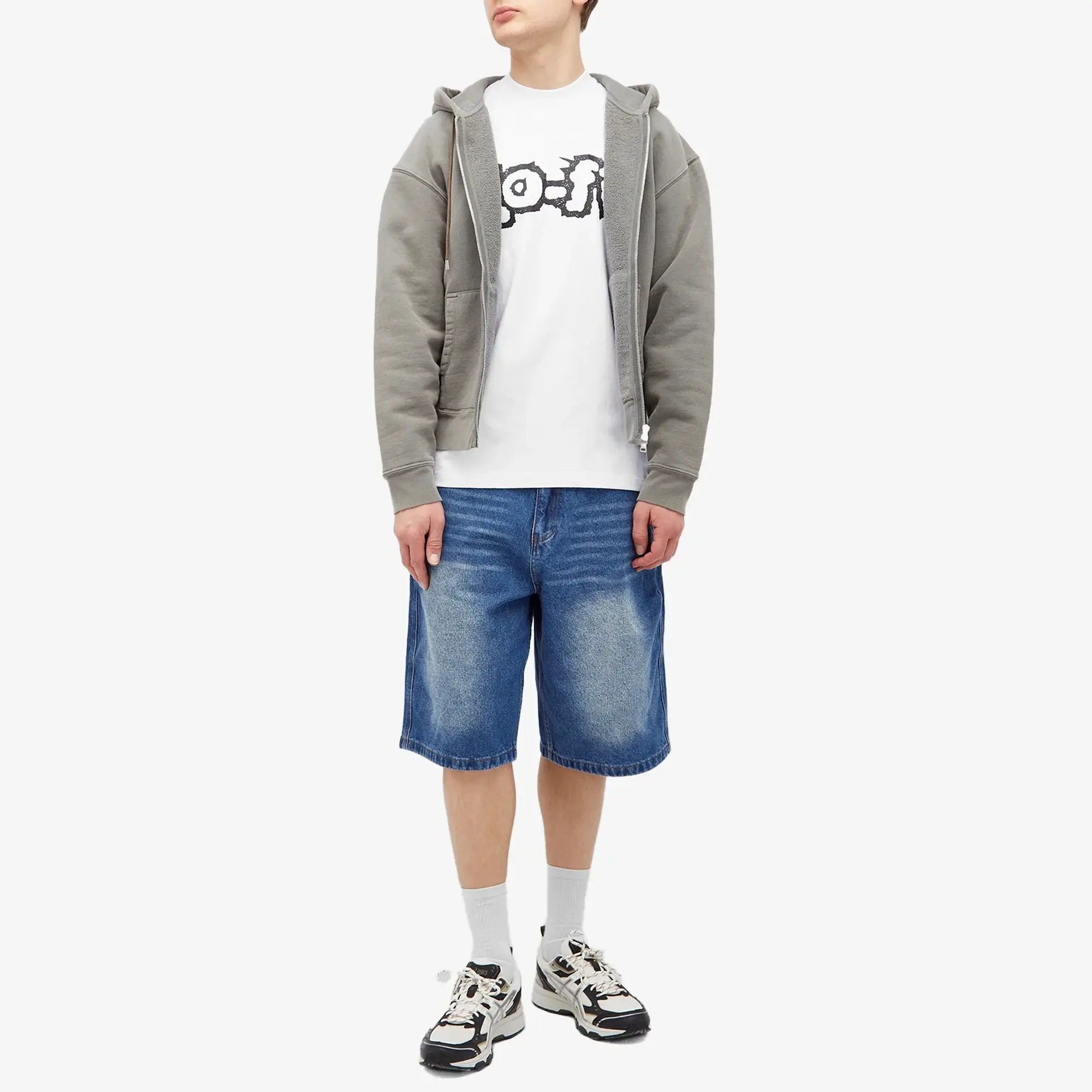 Lo-Fi Men's Crash T-Shirt White