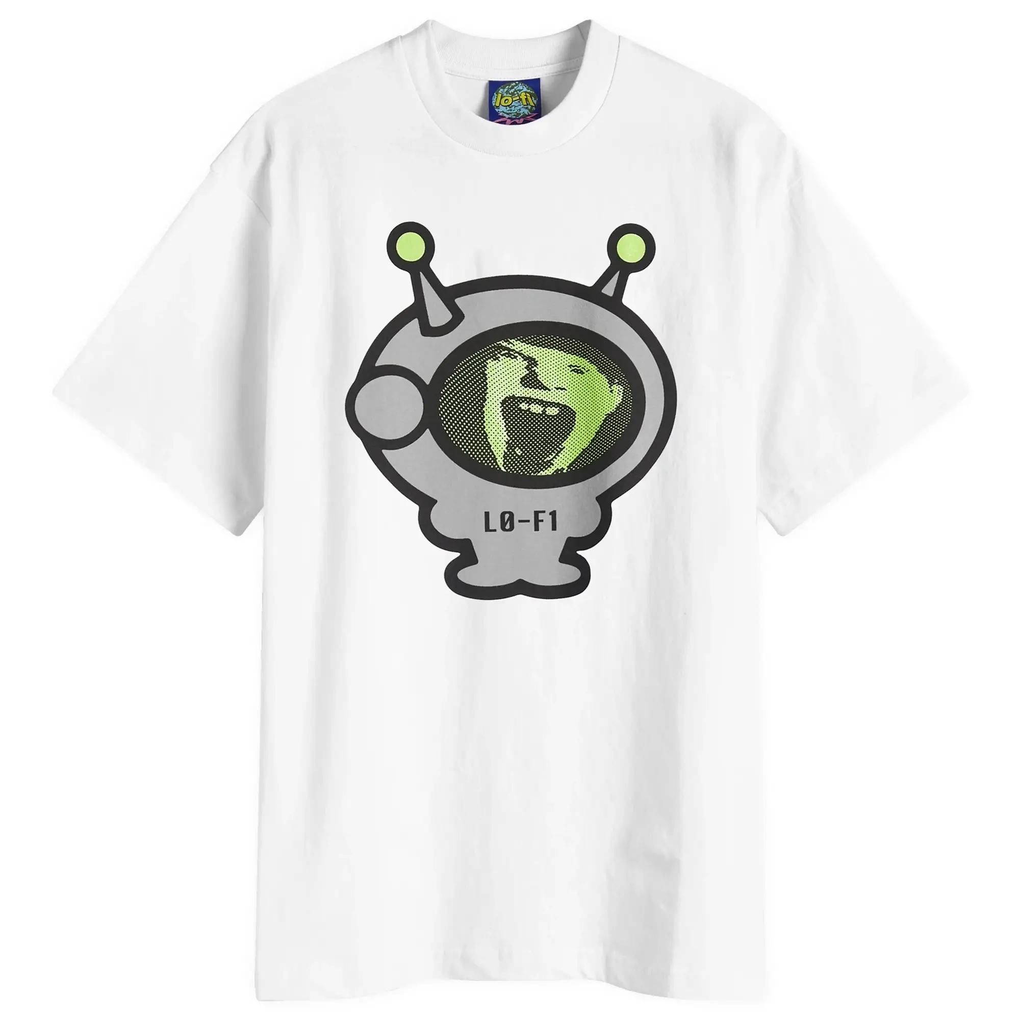 Lo-Fi Men's Rage T-Shirt White