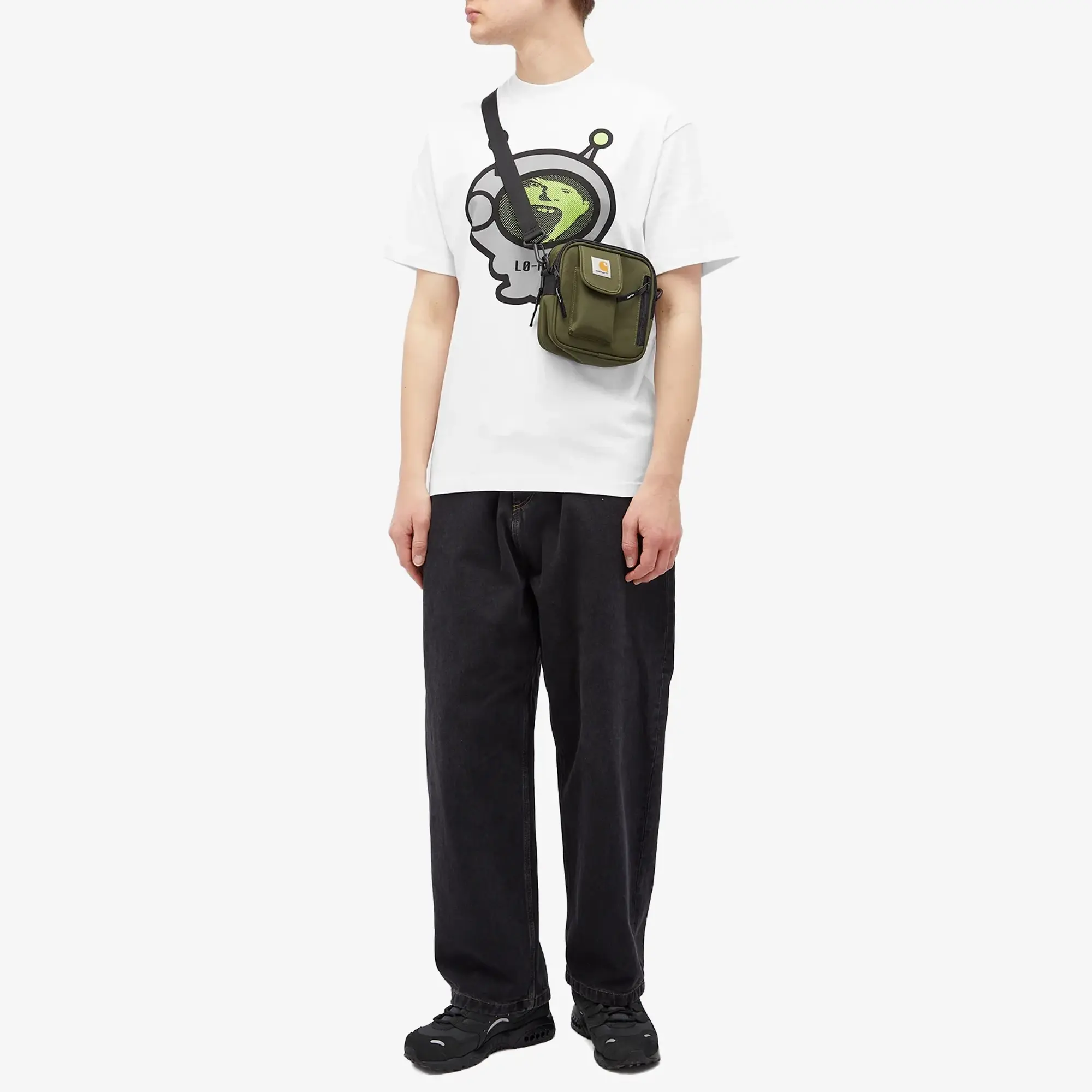 Lo-Fi Men's Rage T-Shirt White