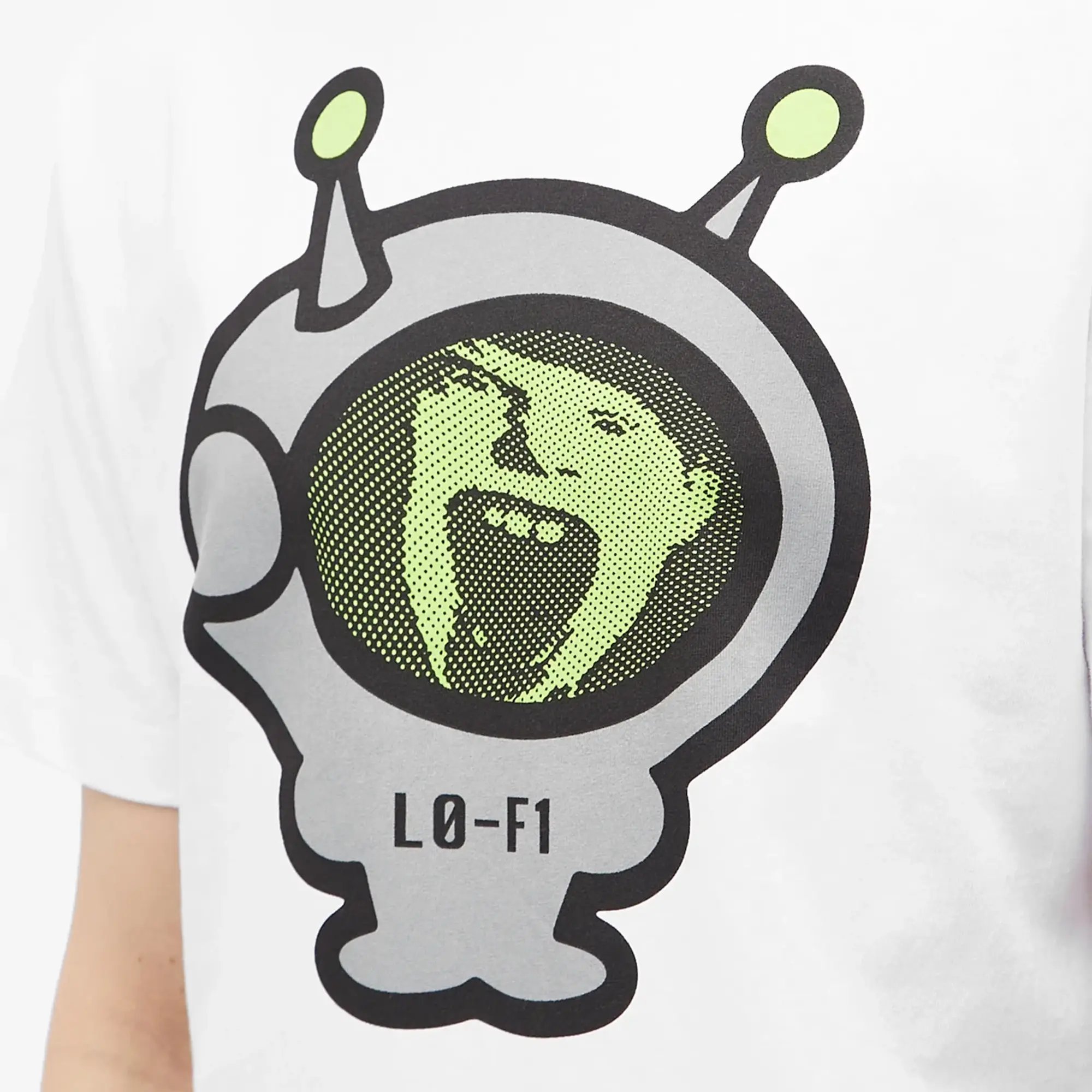 Lo-Fi Men's Rage T-Shirt White