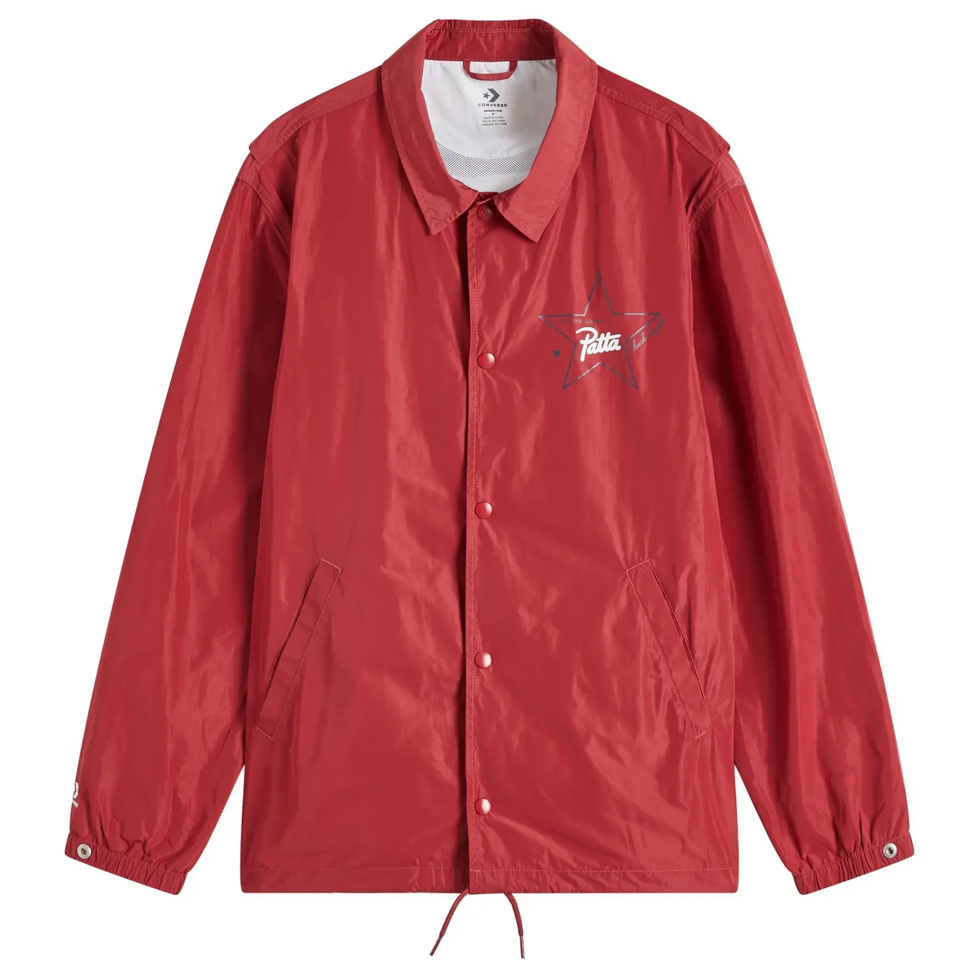 Converse Men's x PATTA Andover Jacket Red