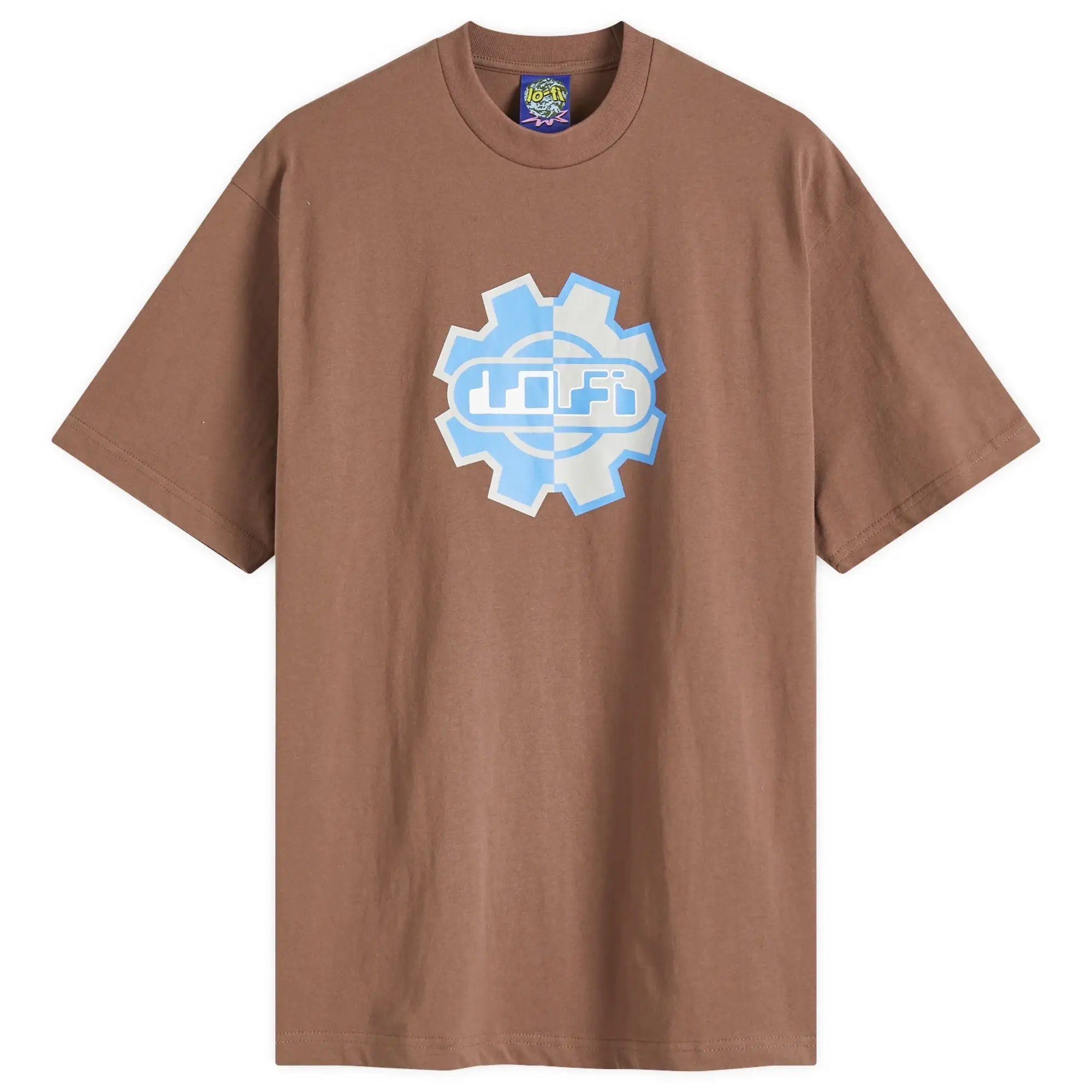 Lo-Fi Men's Gear T-Shirt Brown