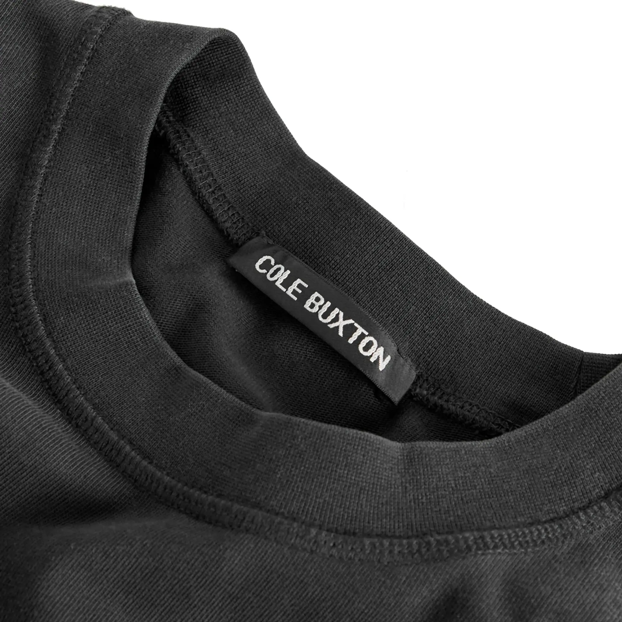 END. x Cole Buxton Signature City T-Shirt Vitnage Black - Blue Text