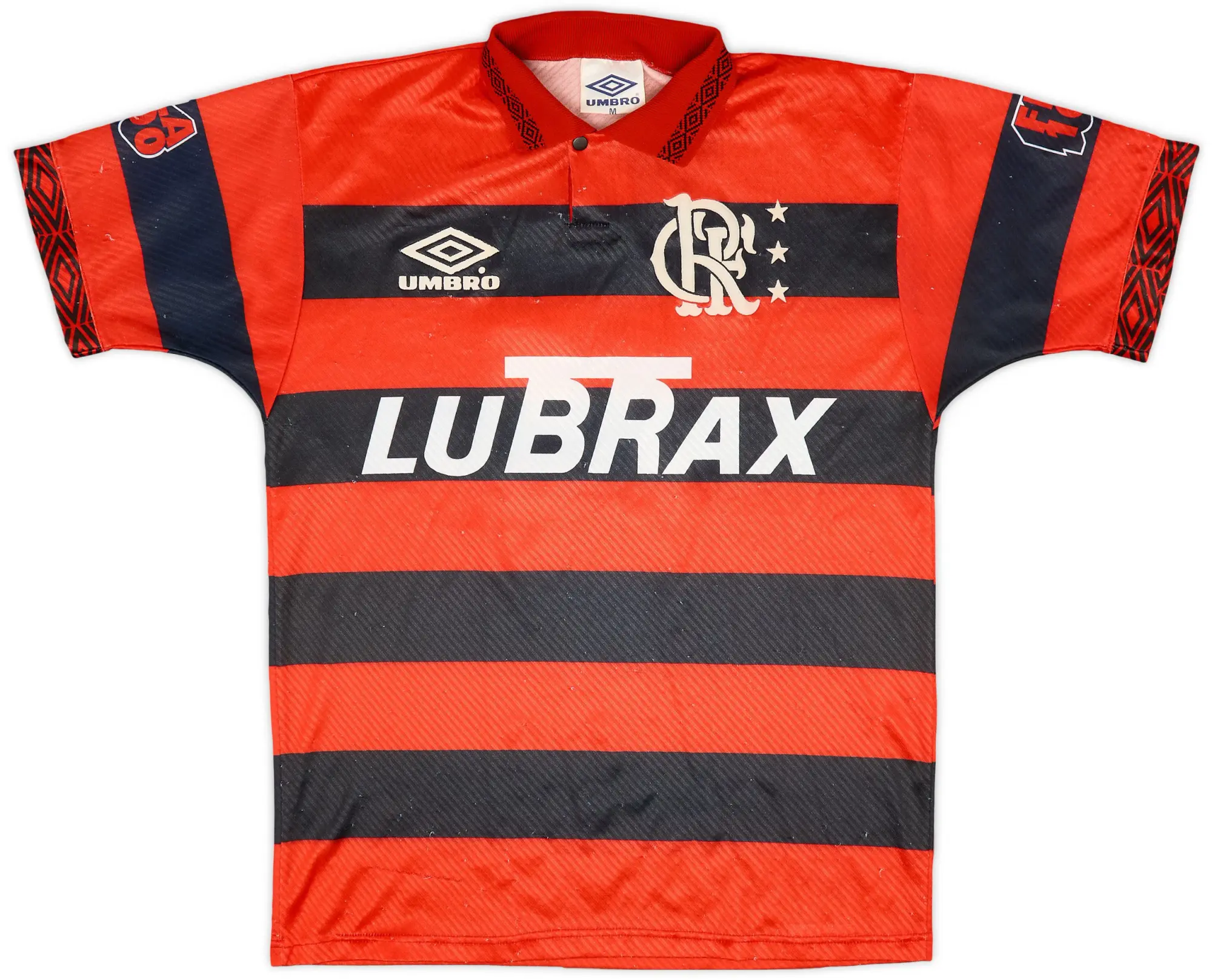 Umbro 1994-95 Flamengo Centenary Home Shirt #11 - 7/10 - (M)