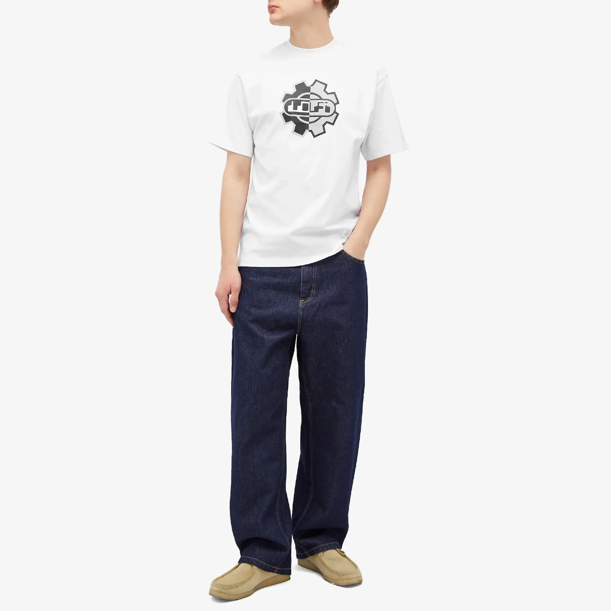 Lo-Fi Men's Gear T-Shirt White