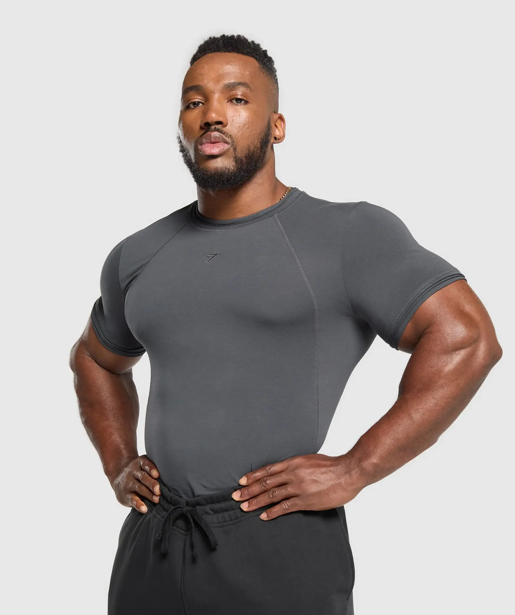 Gymshark Physique T-Shirt - Onyx Grey