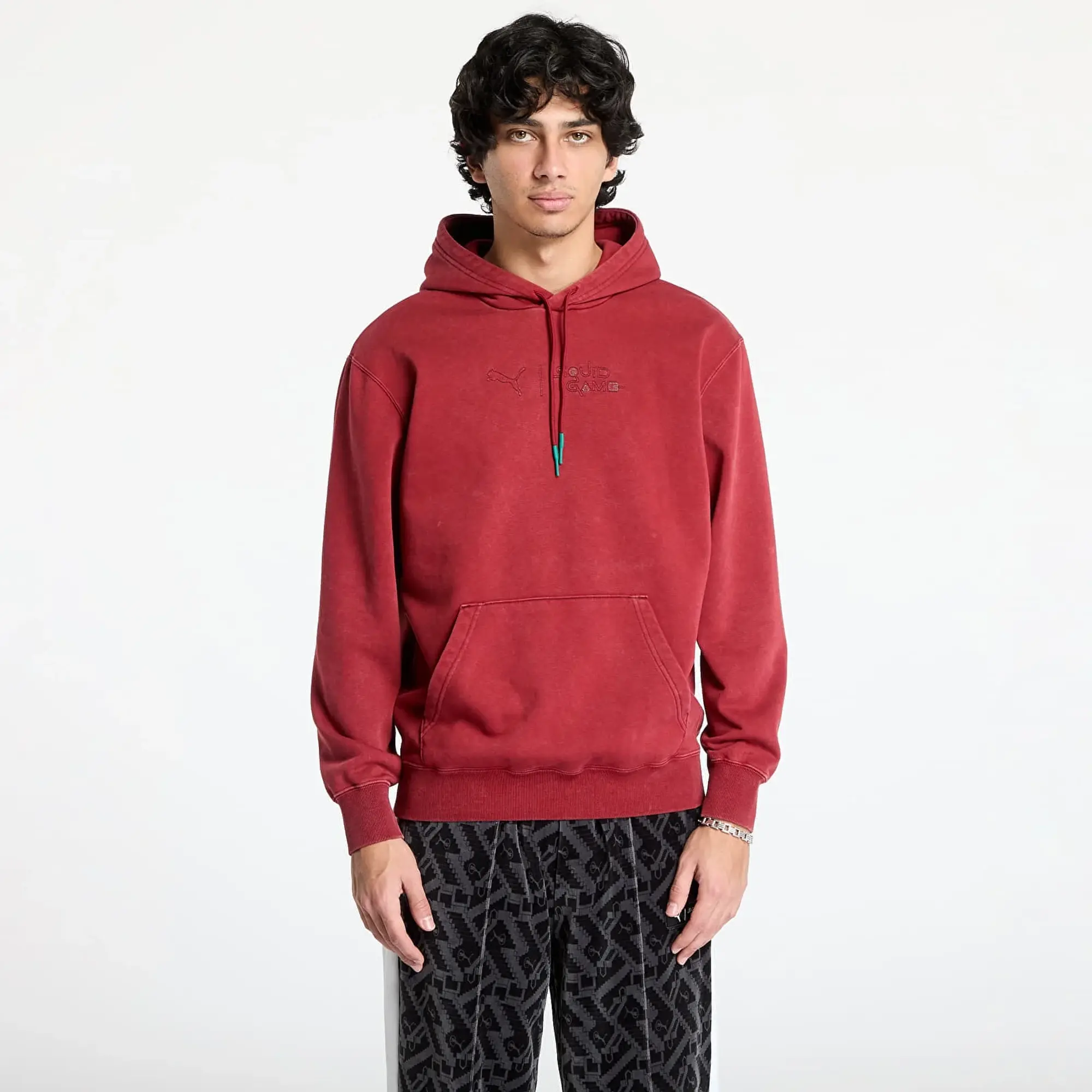 Sweatshirt Puma X Squid Game Graphic Hoodie Intense Red Xl