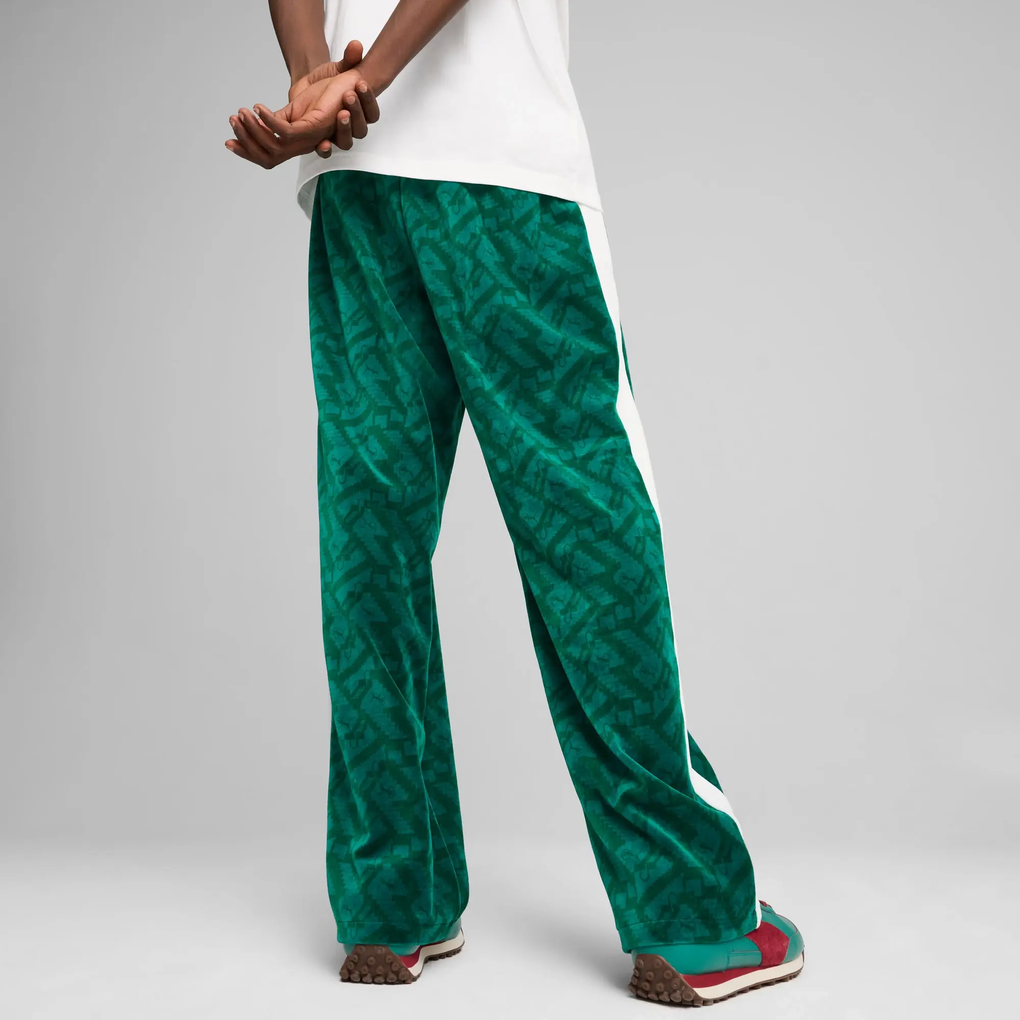 Pants Puma X Squid Game T7 Iconic Straight Track Pant Mint Tea L