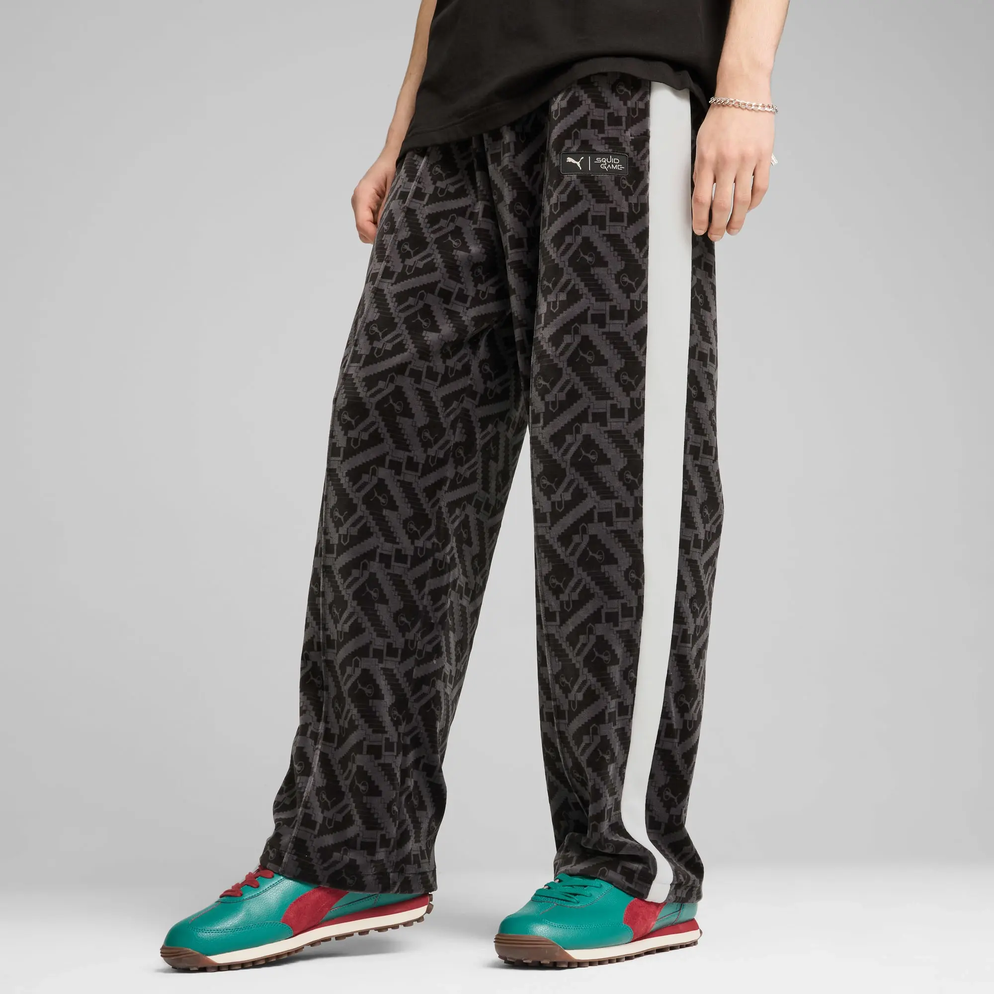 Pants Puma X Squid Game T7 Iconic Straight Track Pant Puma Black S