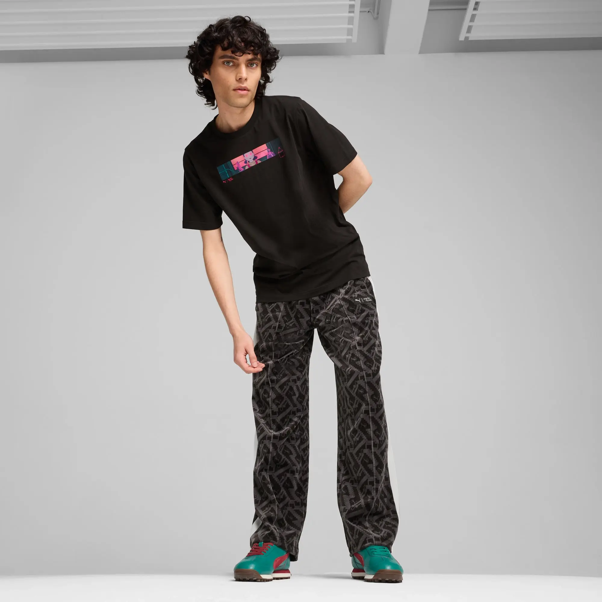 Pants Puma X Squid Game T7 Iconic Straight Track Pant Puma Black S