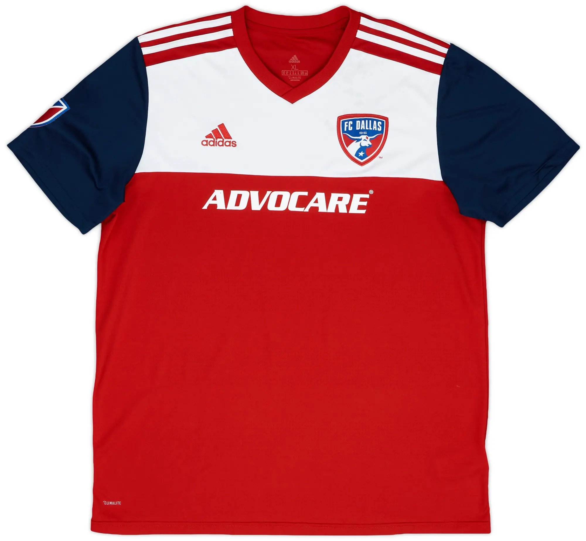 adidas 2018-19 FC Dallas Home Shirt - 7/10 - (XL)