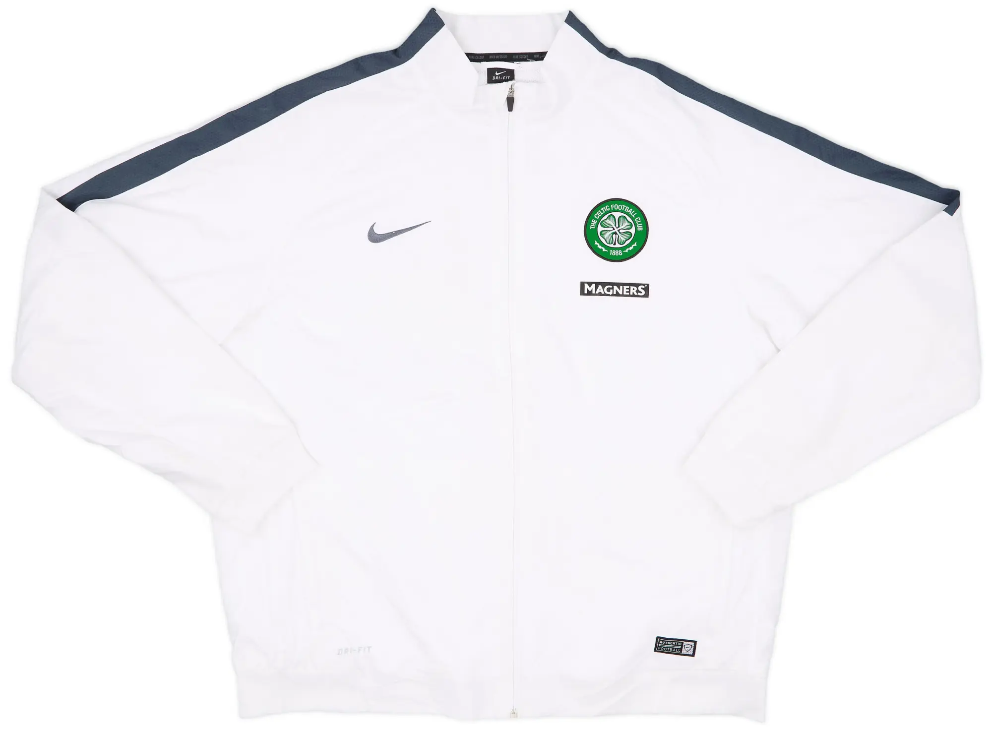 2014-15 Celtic Nike Track Jacket - 8/10 - (XXL)