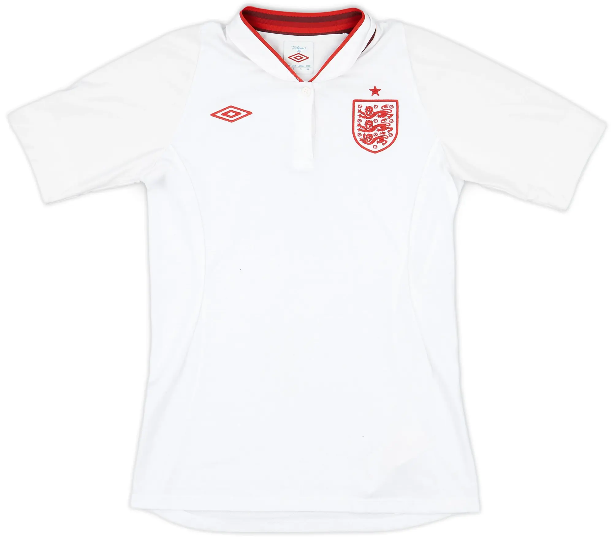 Umbro 2012-13 England Home Shirt - 7/10 - (Women's S)