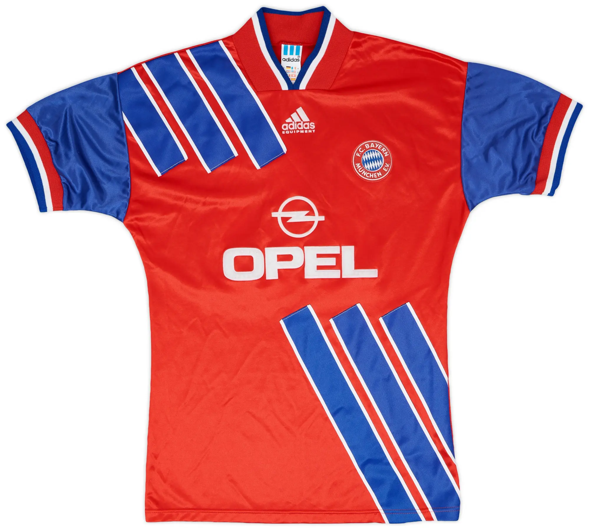 adidas 1993-95 Bayern Munich Home Shirt #10 - 8/10 - (S)