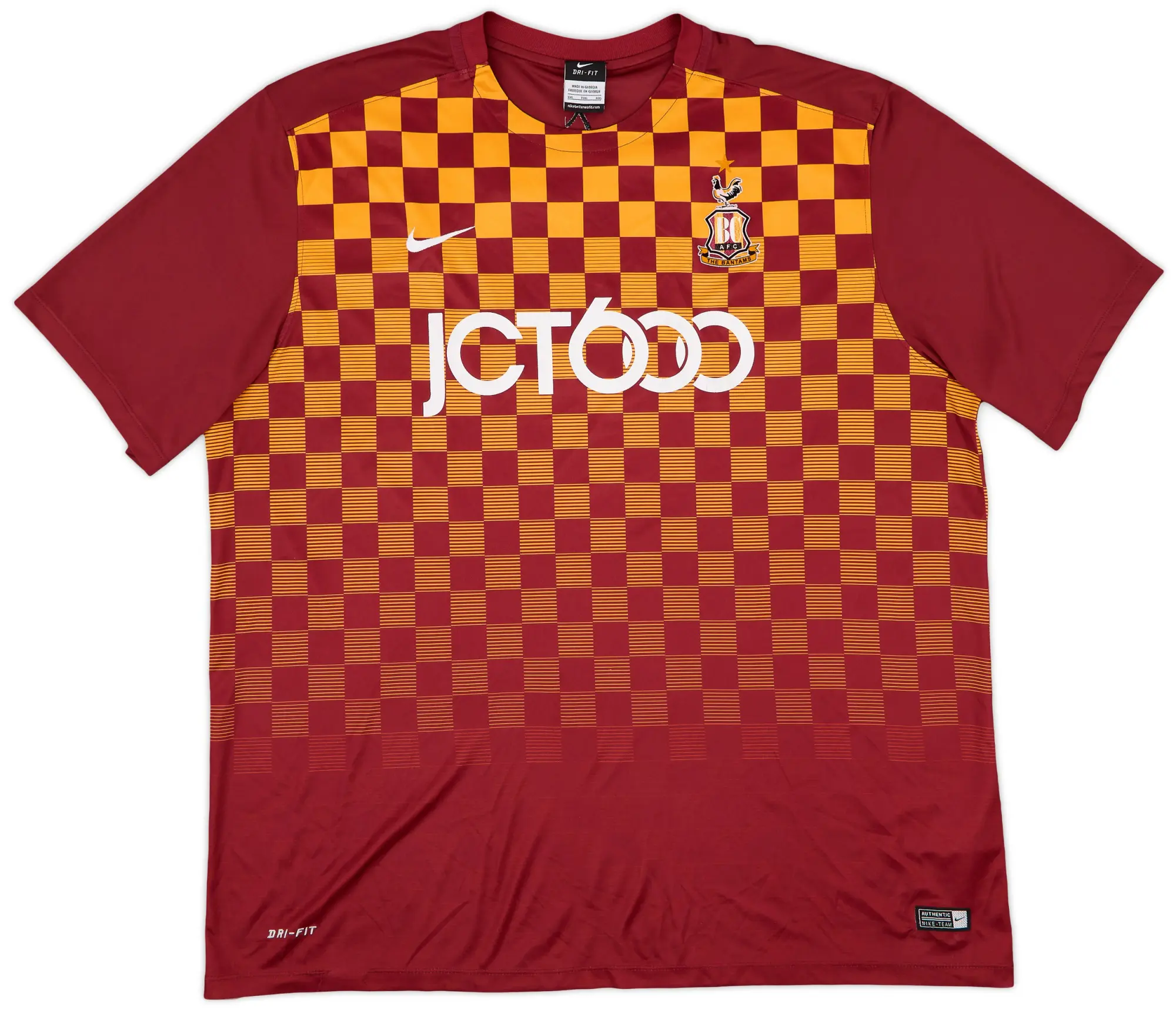 Nike 2015-16 Bradford City Home Shirt - 5/10 - (XXL)