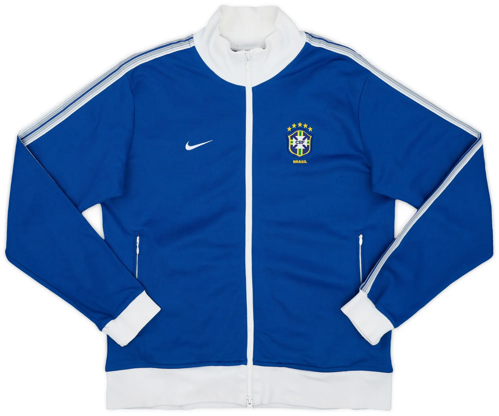 2013-14 Brazil Nike Track Jacket - 9/10 - (L)