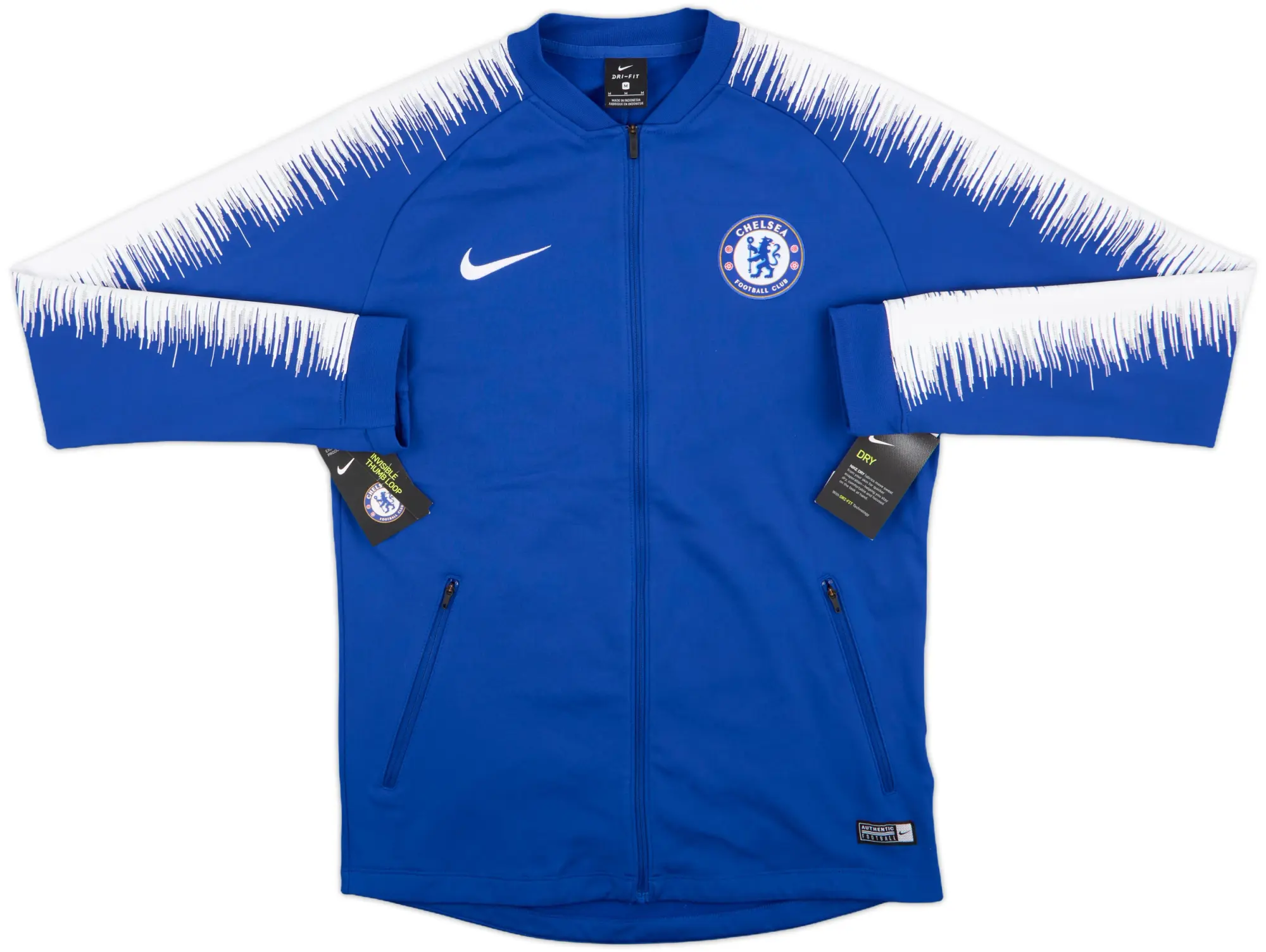 2018-19 Chelsea Nike 1/4 Zip Training Top - 8/10 - (M)