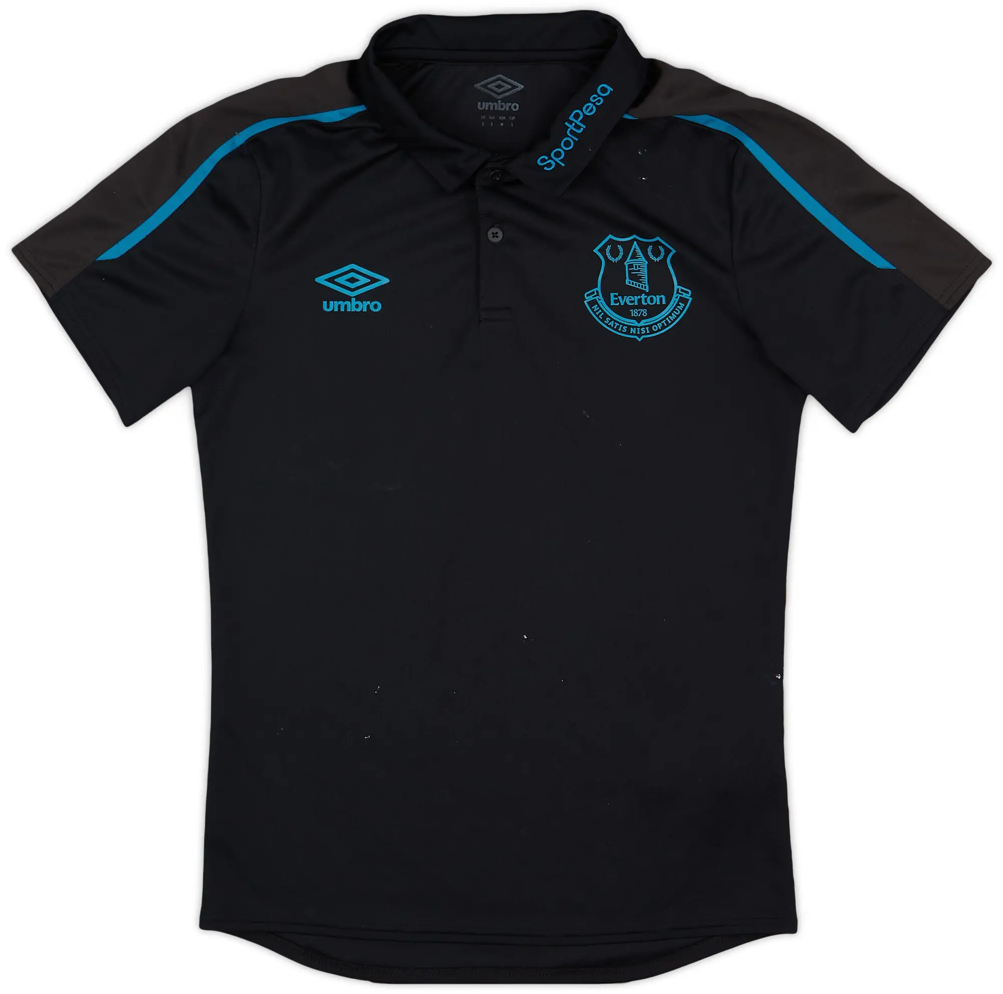 2017-18 Everton Umbro Polo Shirt - 7/10 - (S)