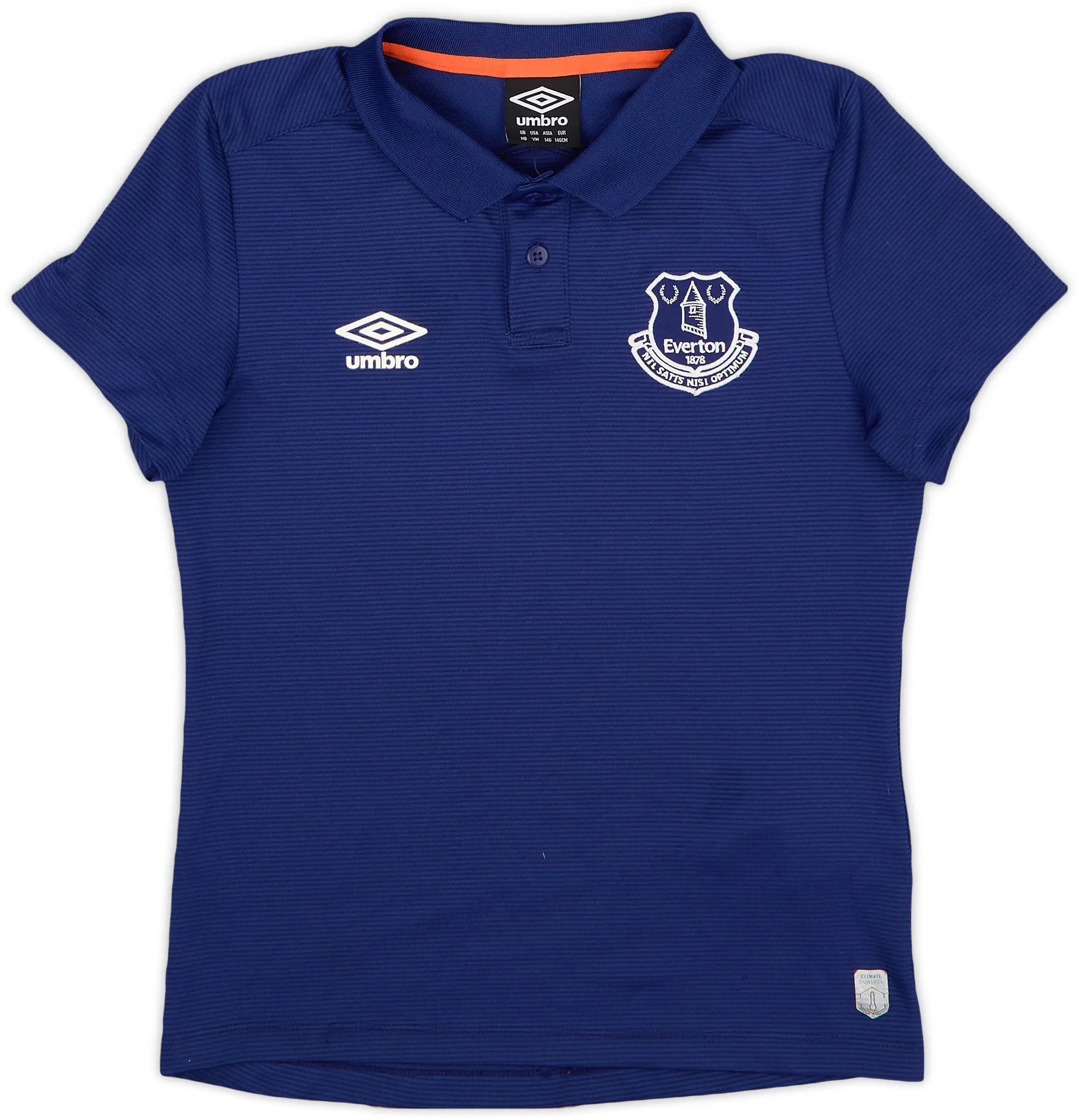 2018-19 Everton Umbro Polo Shirt - 9/10 - (M.Boys)