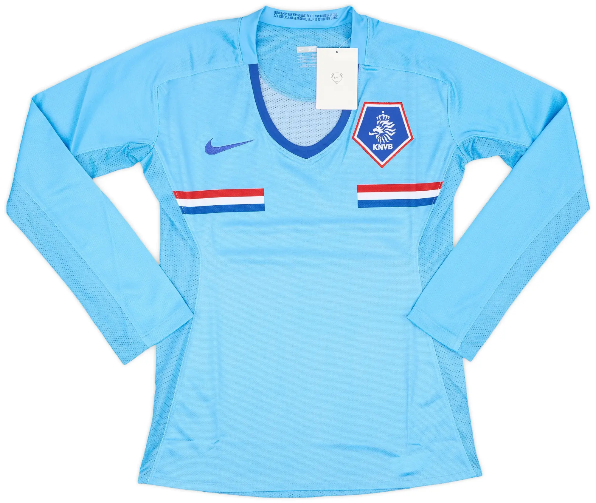 Nike 2008-10 Netherlands Player Issue Away L/S Shirt (Women's XS)