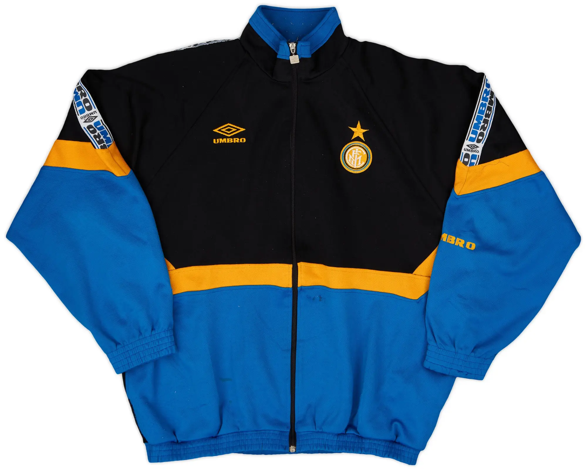 1997-98 Inter Milan Umbro Track Jacket - 8/10 - (XL)