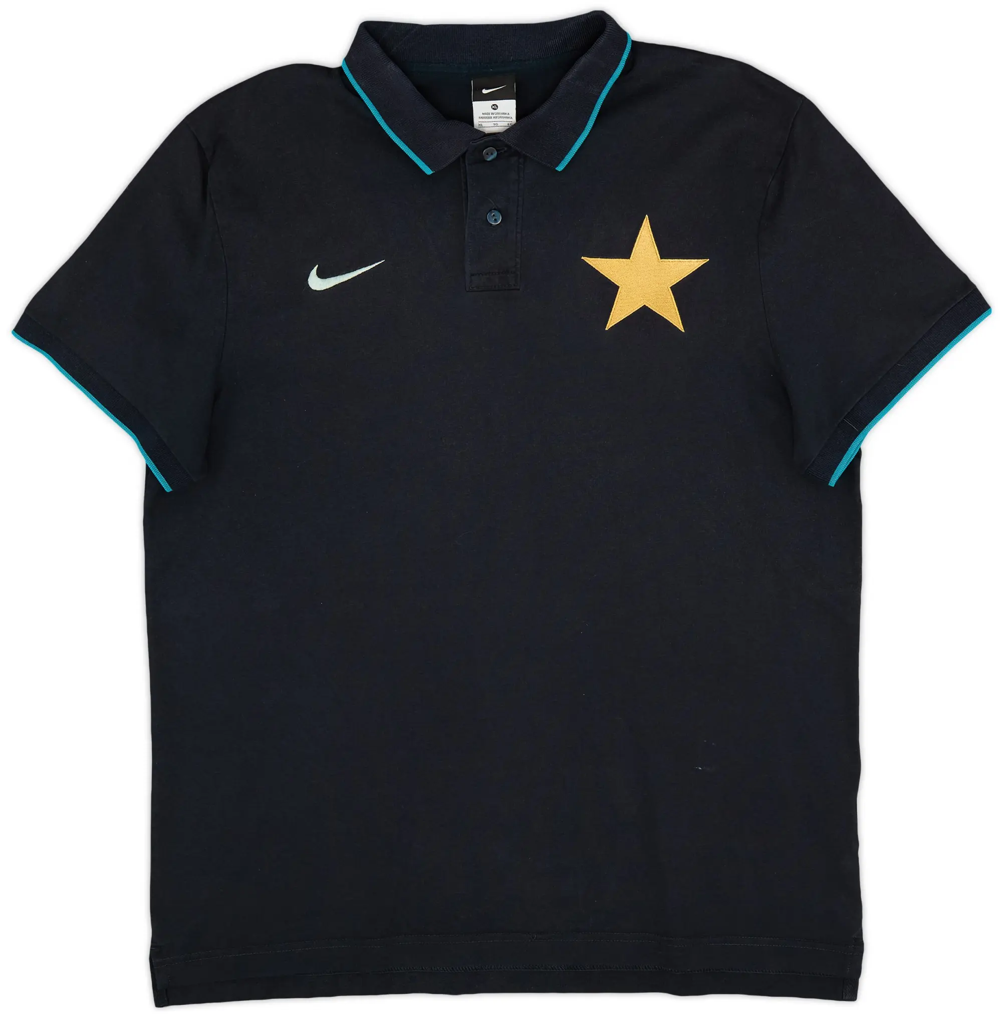 2010-11 Inter Milan Nike Polo Shirt - 9/10 - (XL)